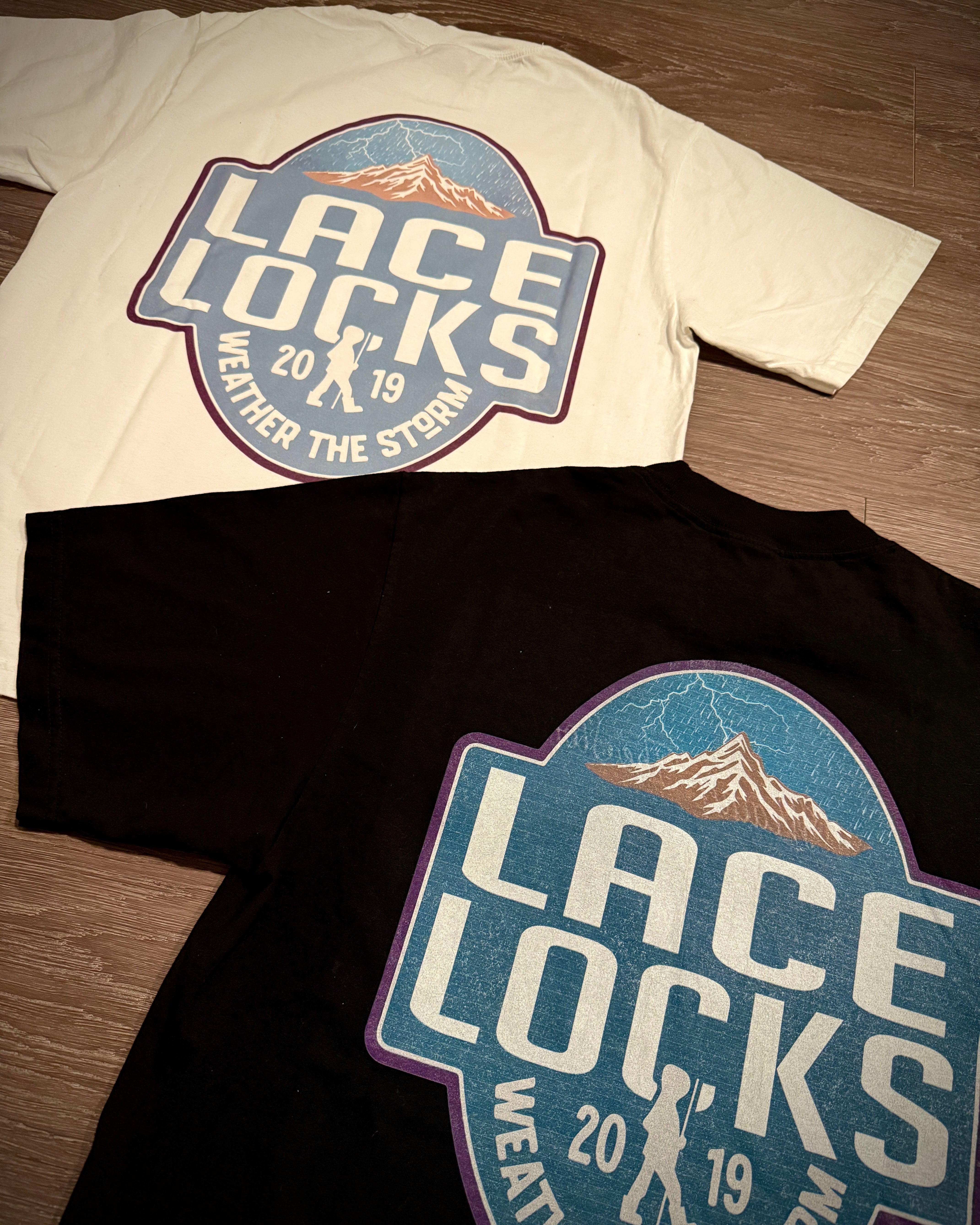 Lacelocks “WTS” Tee v2 (White & Black)