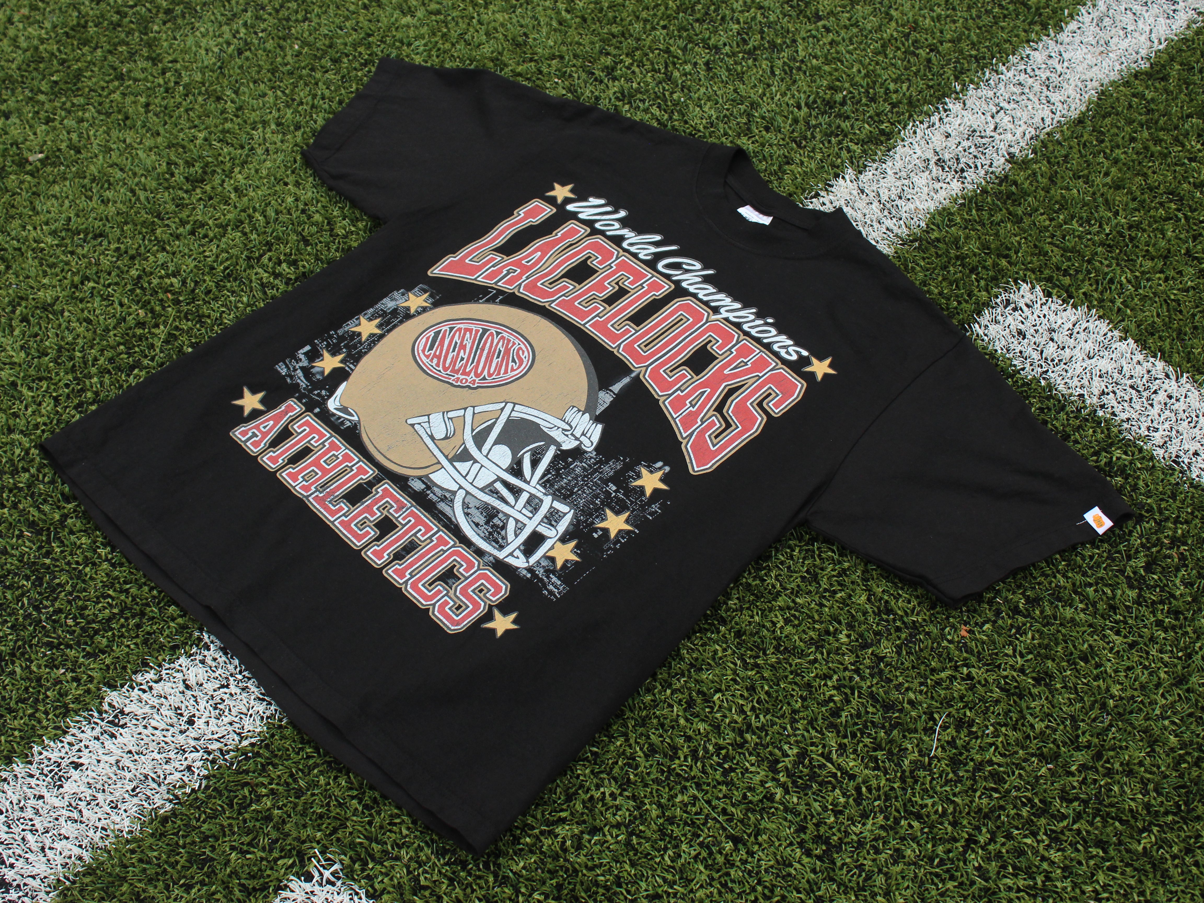 Lacelocks ‘Oval Helmet’ Tee (SF)