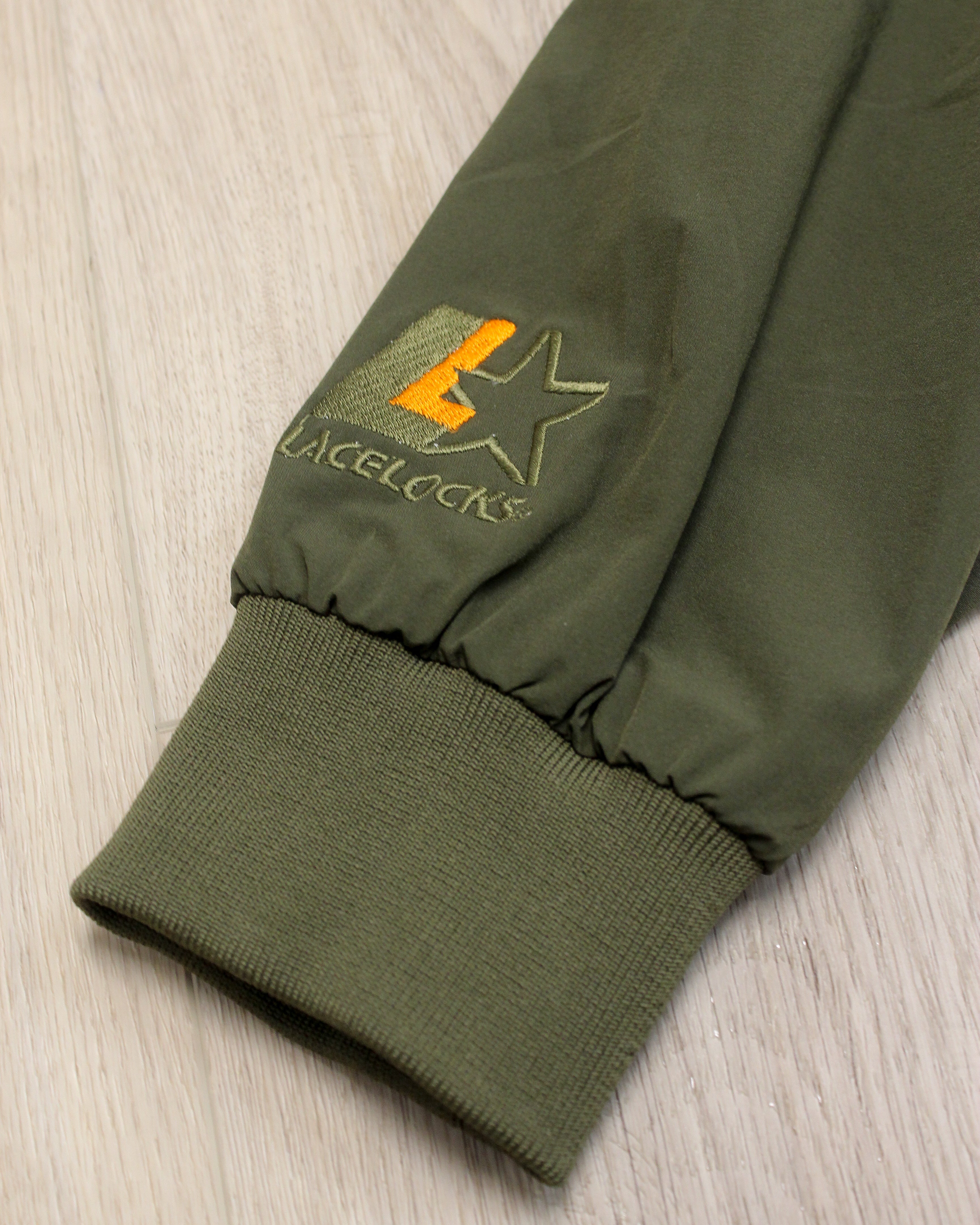 Lacelocks Nylon Jacket (Olive)