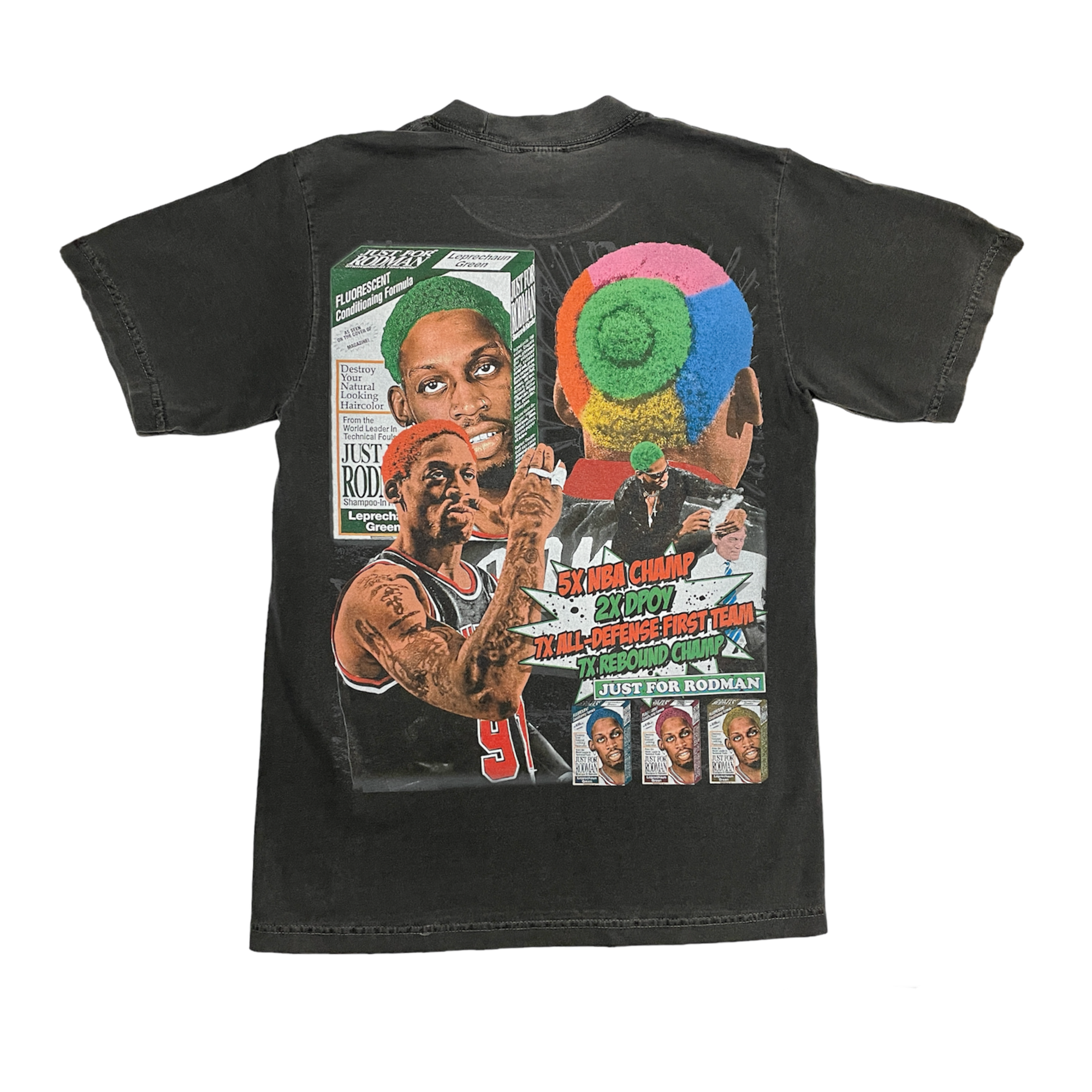 Lacelocks ‘Just For Rodman’ Tee (Vintage Black)