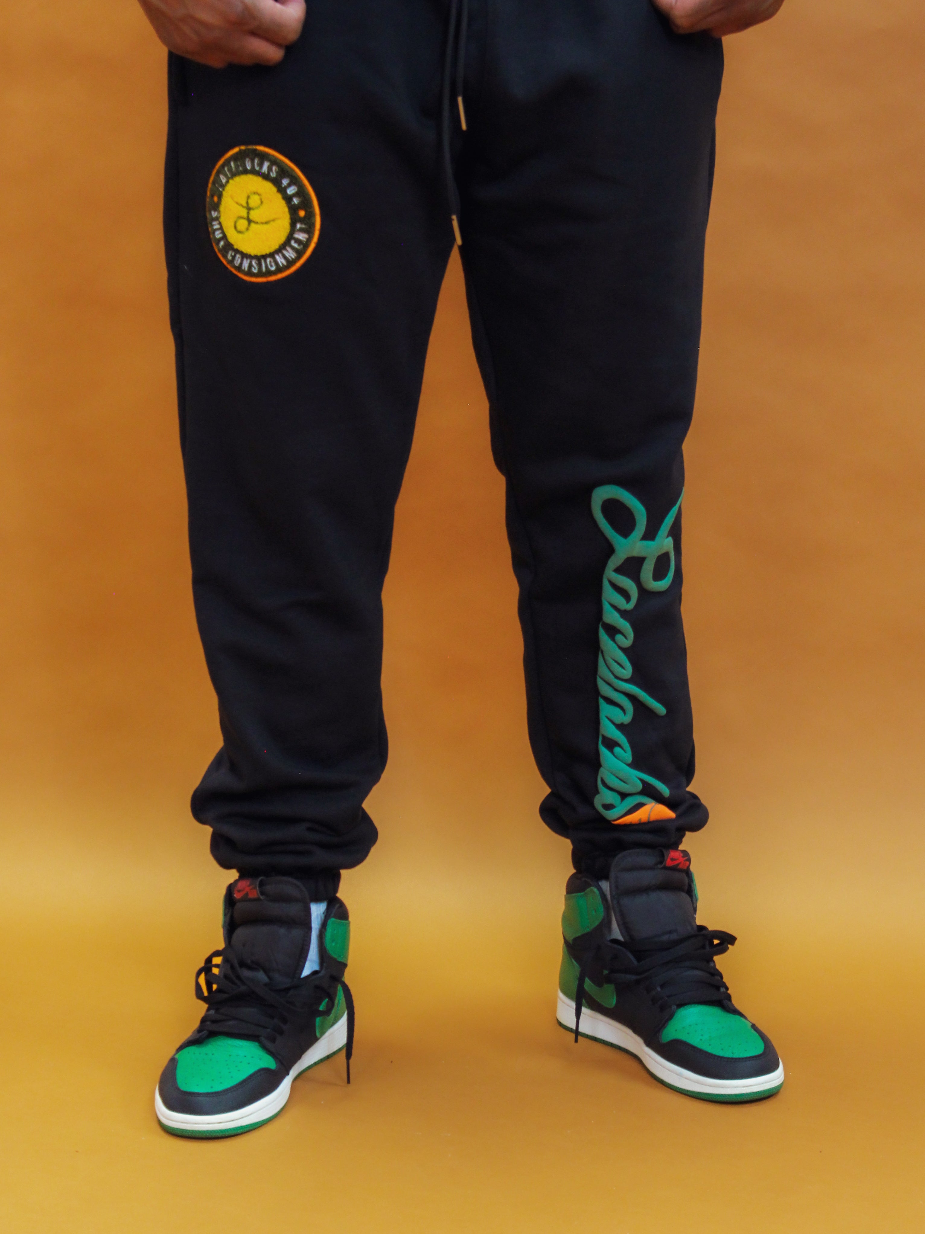 Lacelocks "Signature" Sweatpants (Black)