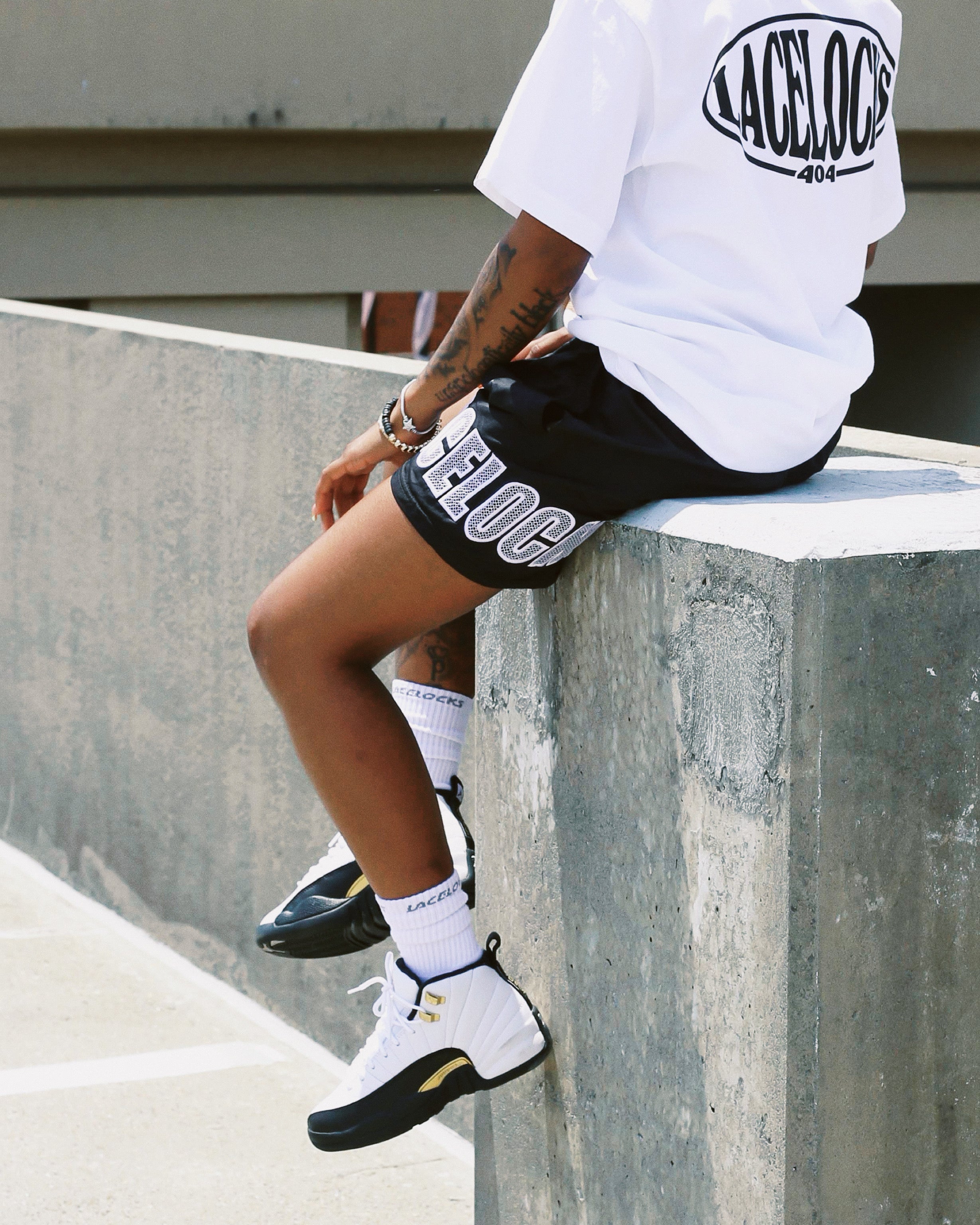 Lacelocks ‘Trail’ Shorts (Black)