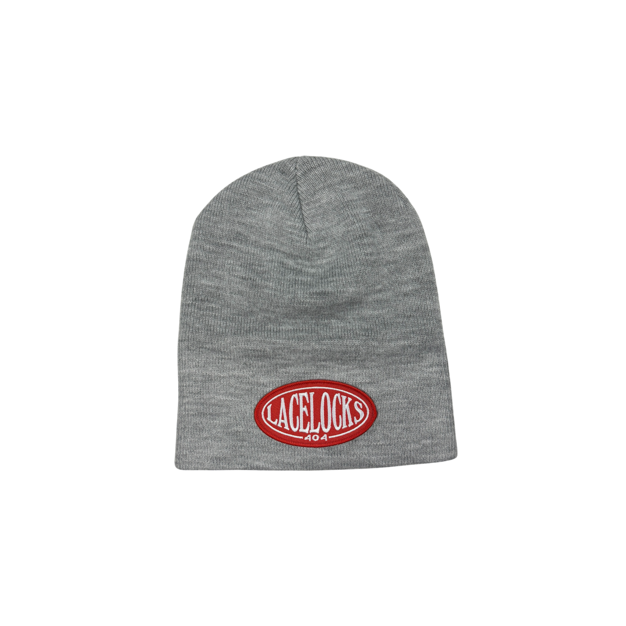 Lacelocks ‘Oval’ Beanie (Navy & Grey)