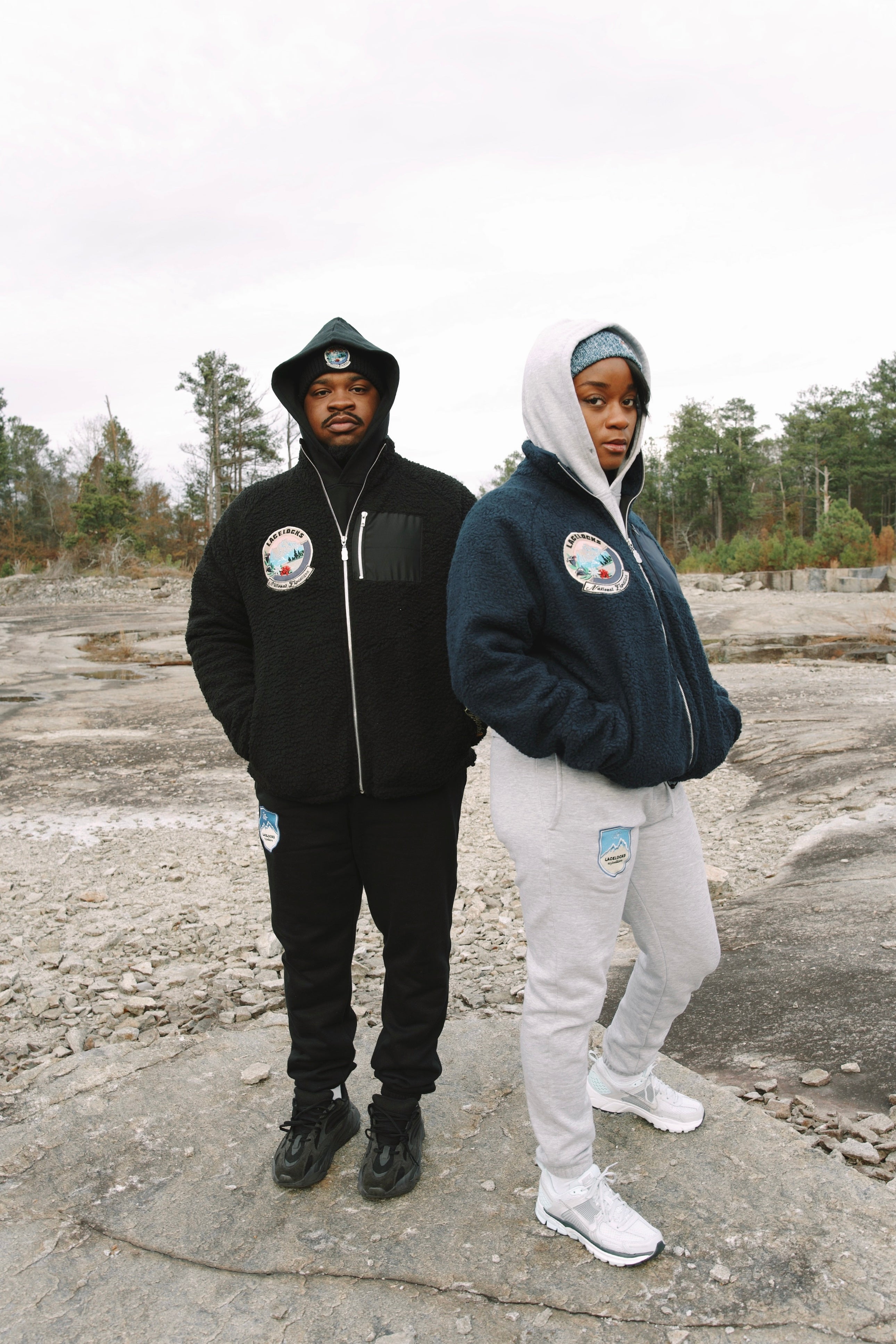 Nat’l Expedition Sweatpants (Grey & Black)