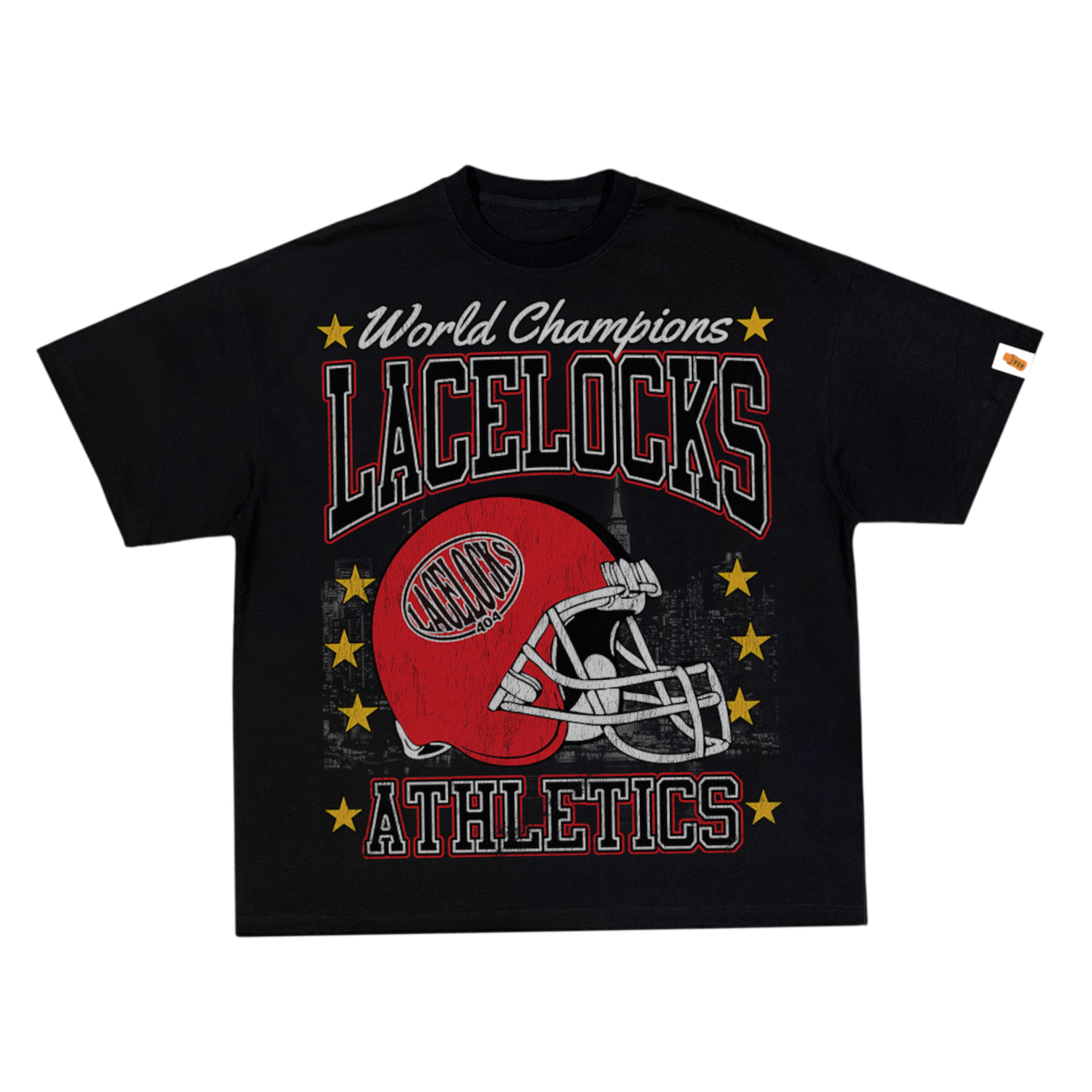 Lacelocks ‘Oval Helmet’ Tee (Atl)
