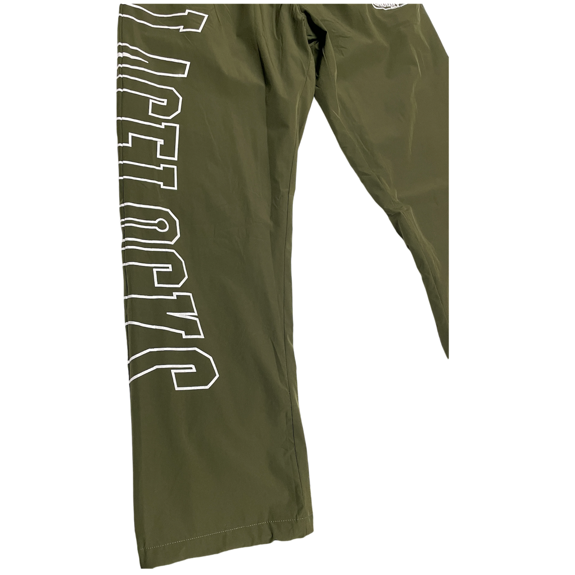 Lacelocks “Oval” Nylon Trackpants (Olive Green)