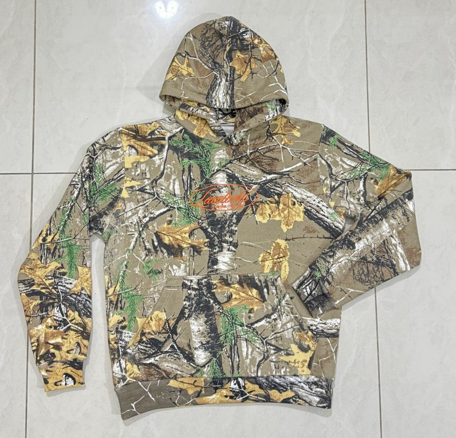 ‘Culture Oval’ Tree Camo Hoodie