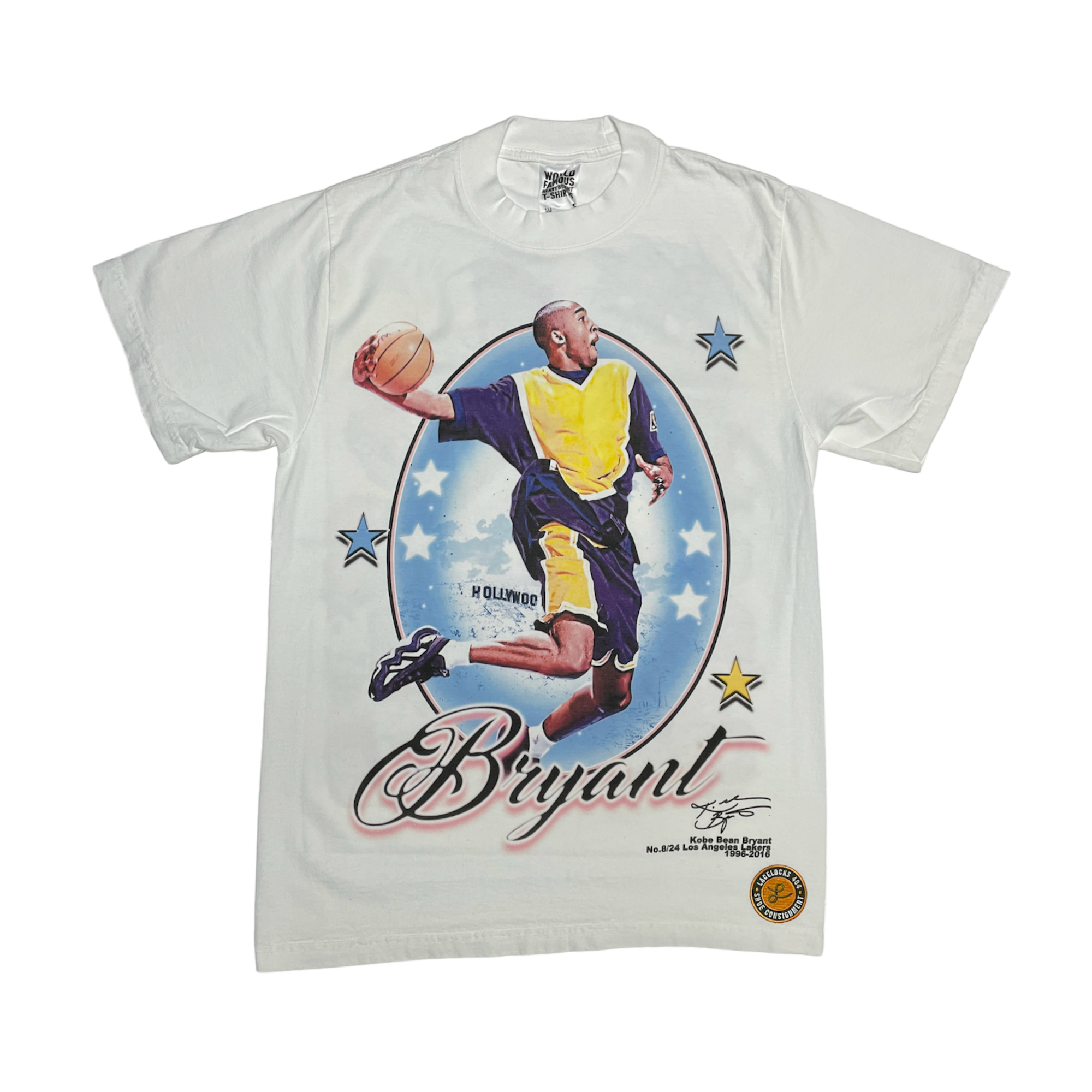 Lacelocks “8/24” Tee (white & vintage black)