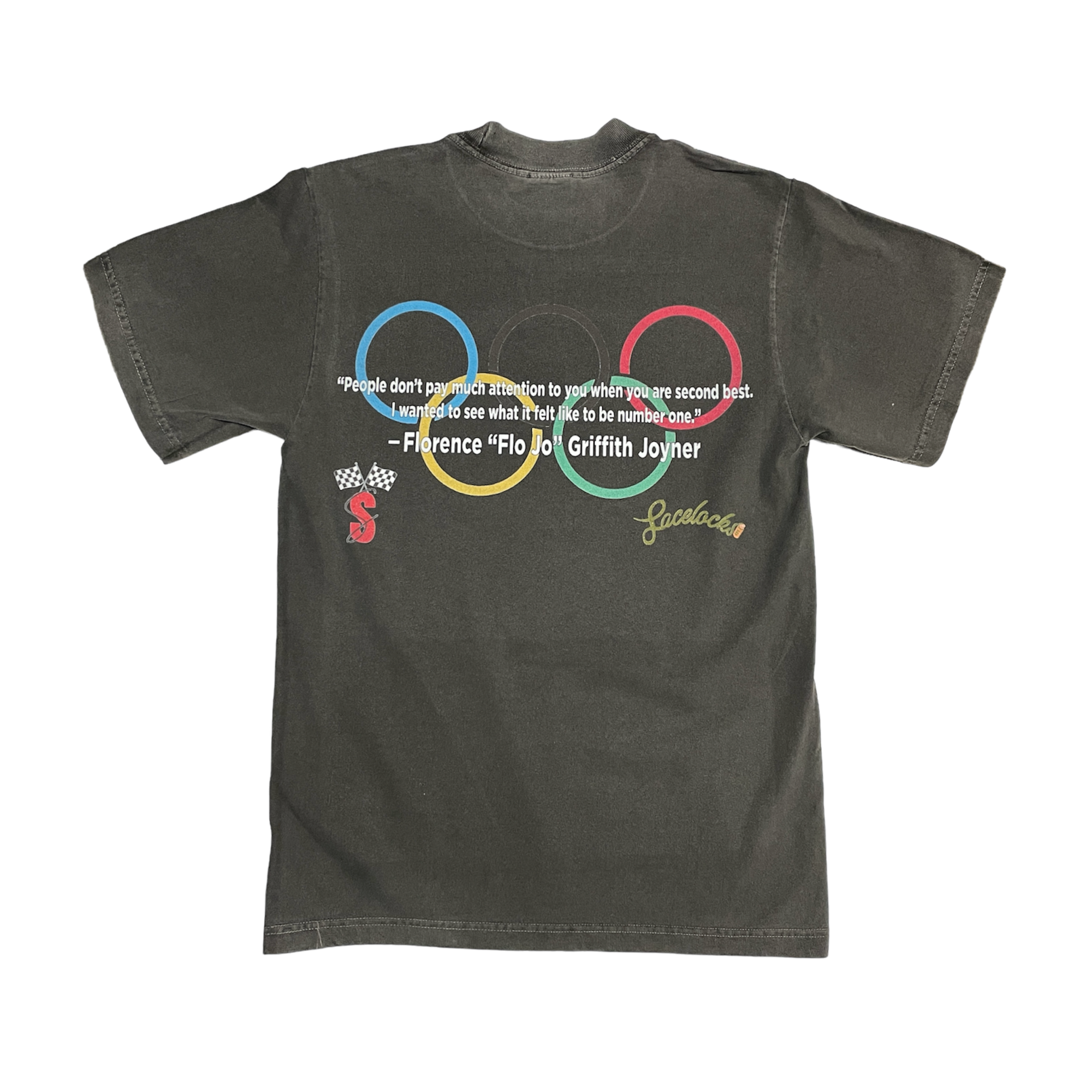 LL404 x SS ‘Flo Jo’ Tee (Ash Black)