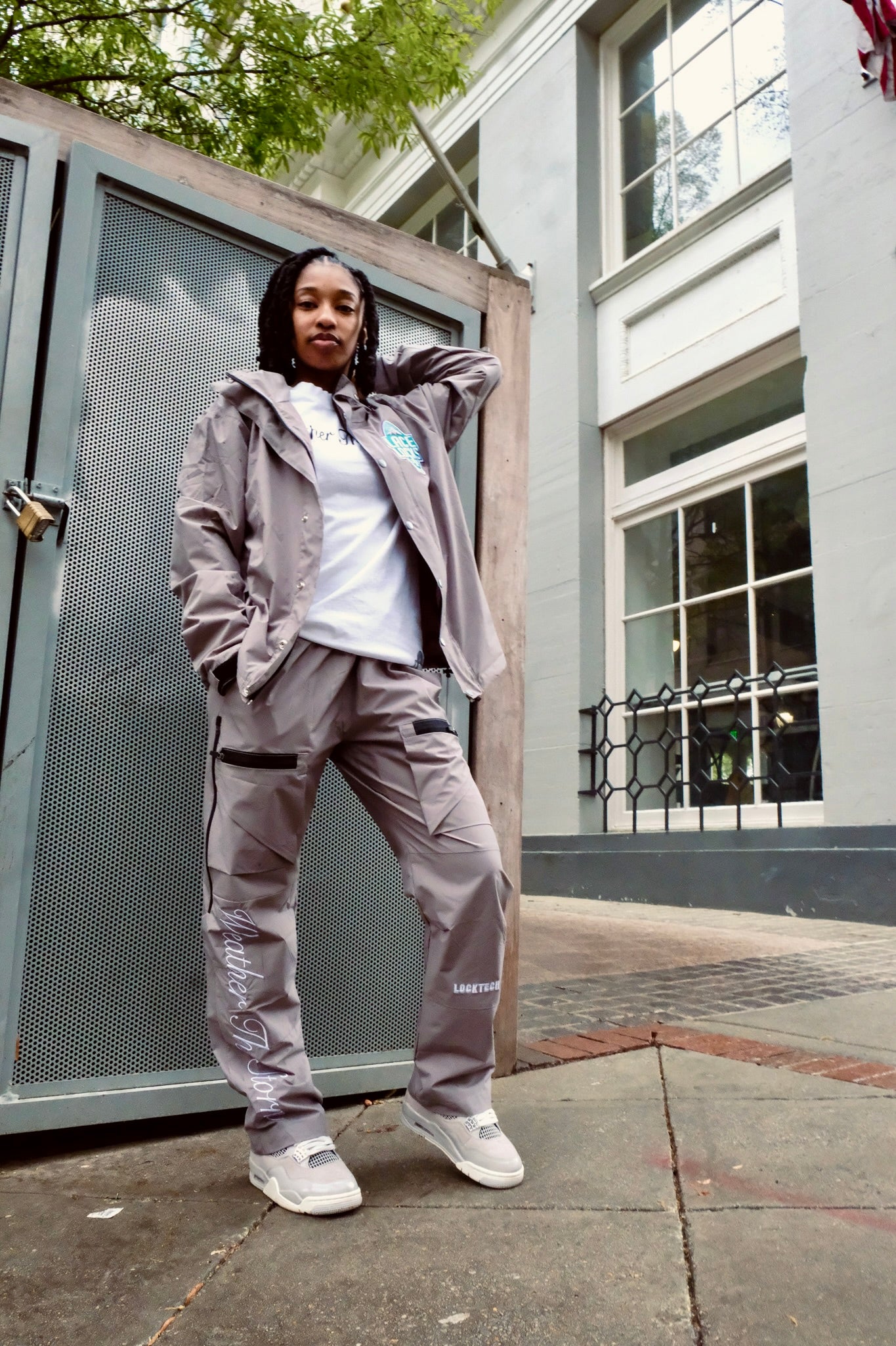 Lacelocks “WTS” Shell Jacket (Grey)