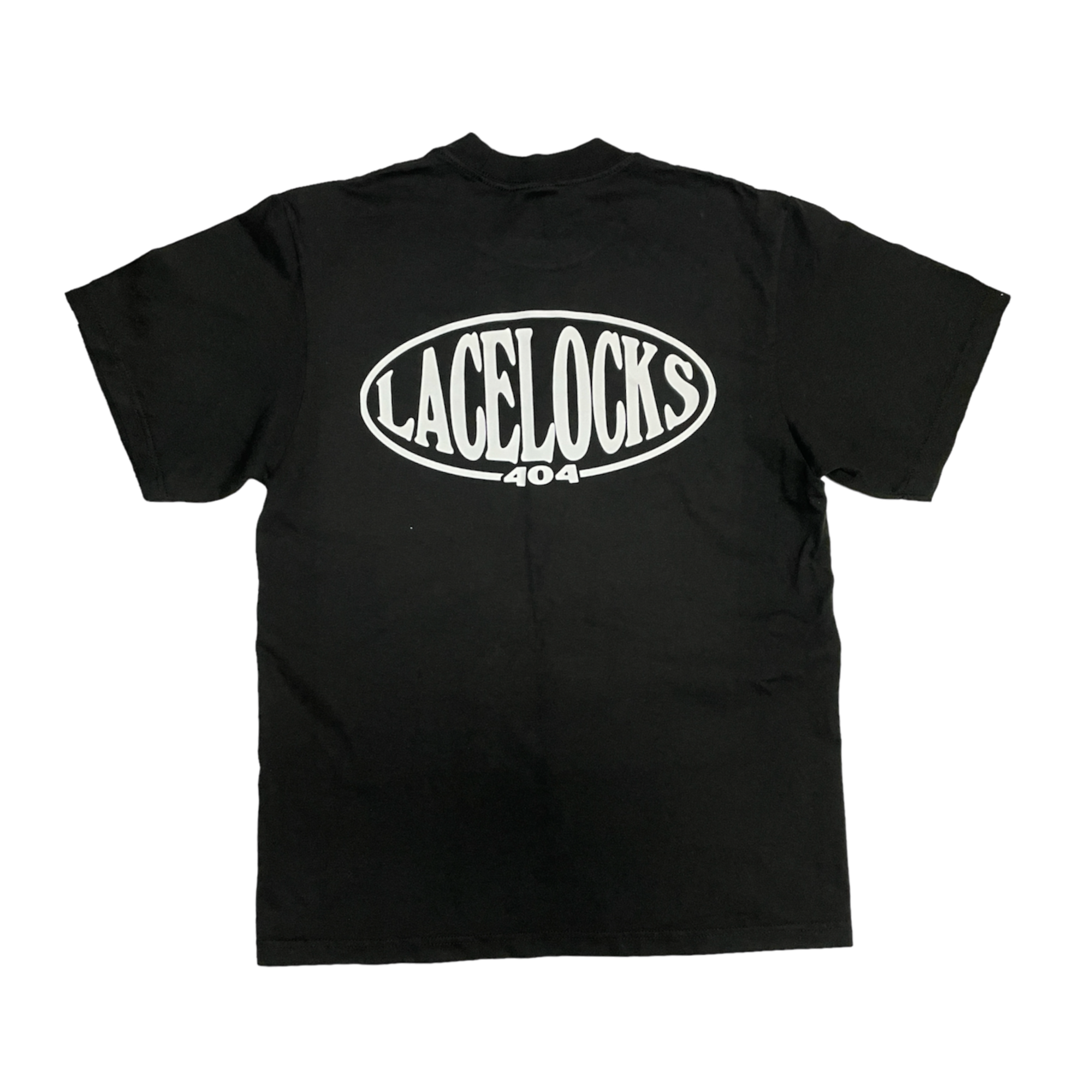 Lacelocks ‘Solid Foundation’ Tee (White & Black)