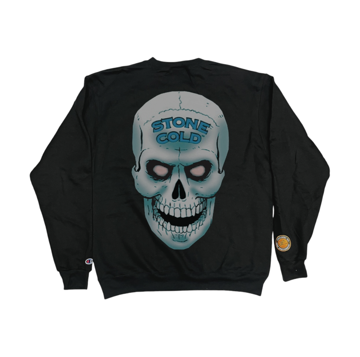 Lacelocks ‘Stone Cold’ Crewneck (Grey & Black)