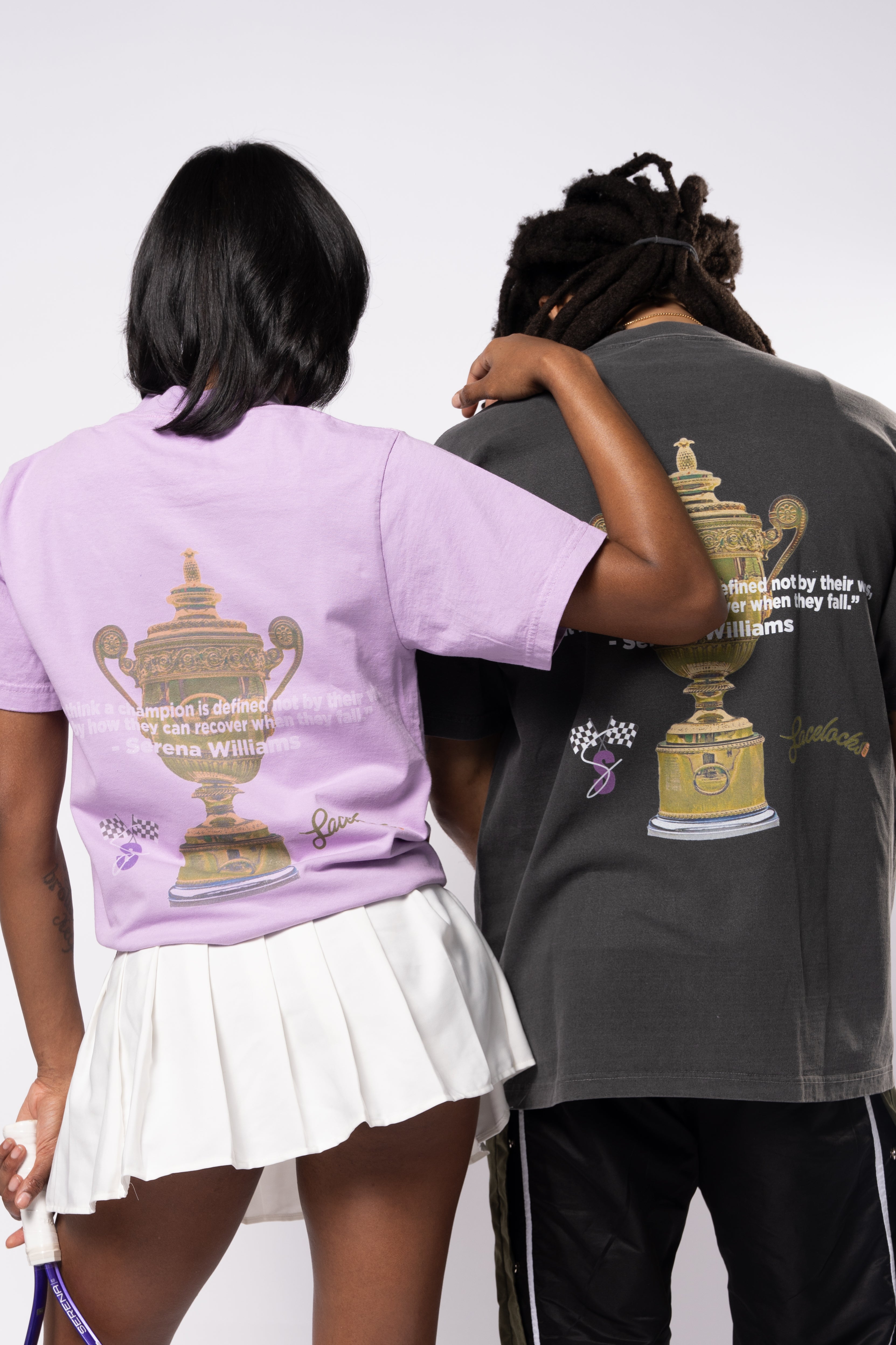LL404 x SS ‘Williams Sisters’ Tee (Pastel Purple)