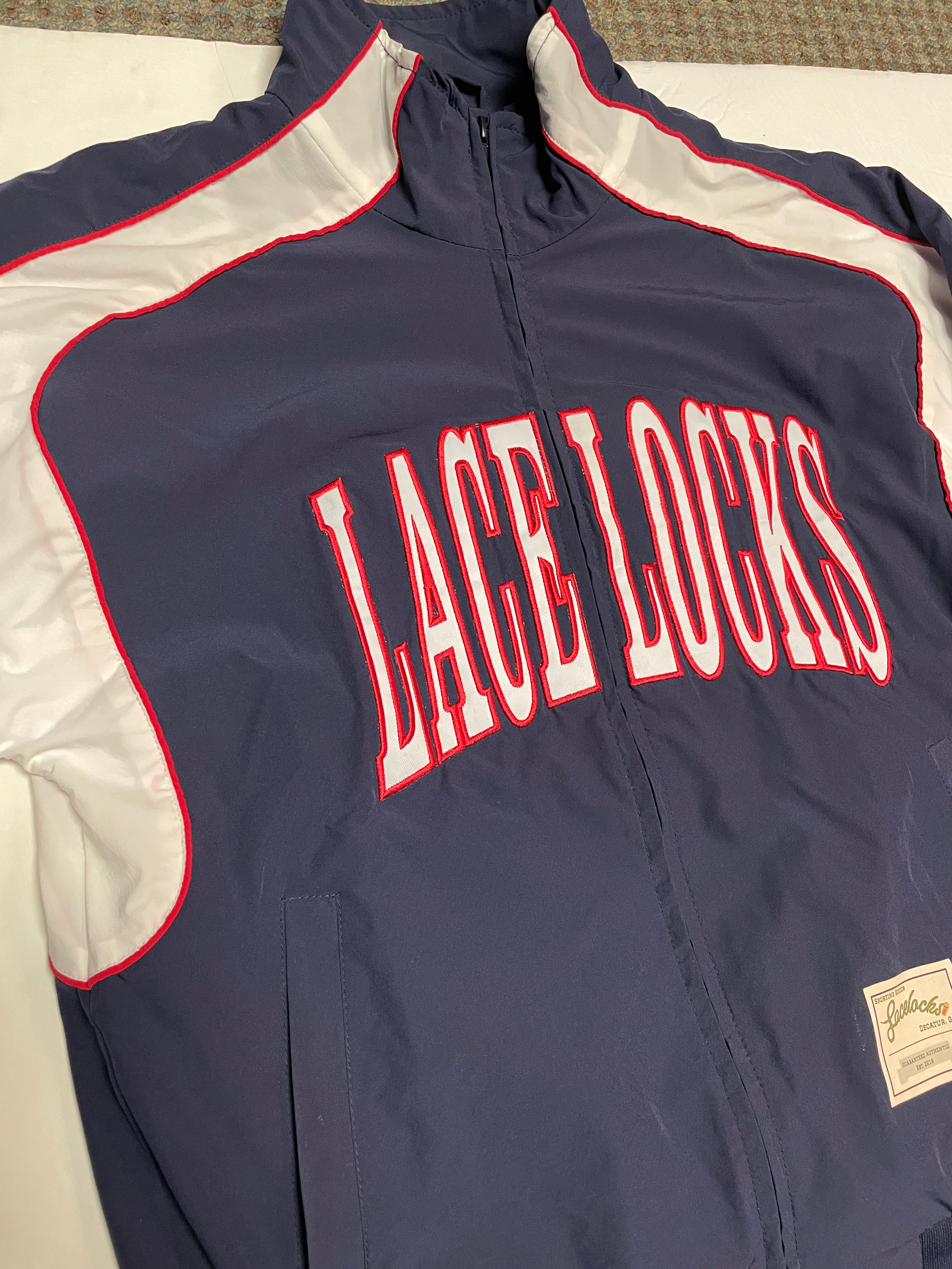 Lacelocks Nylon Jacket (Navy)
