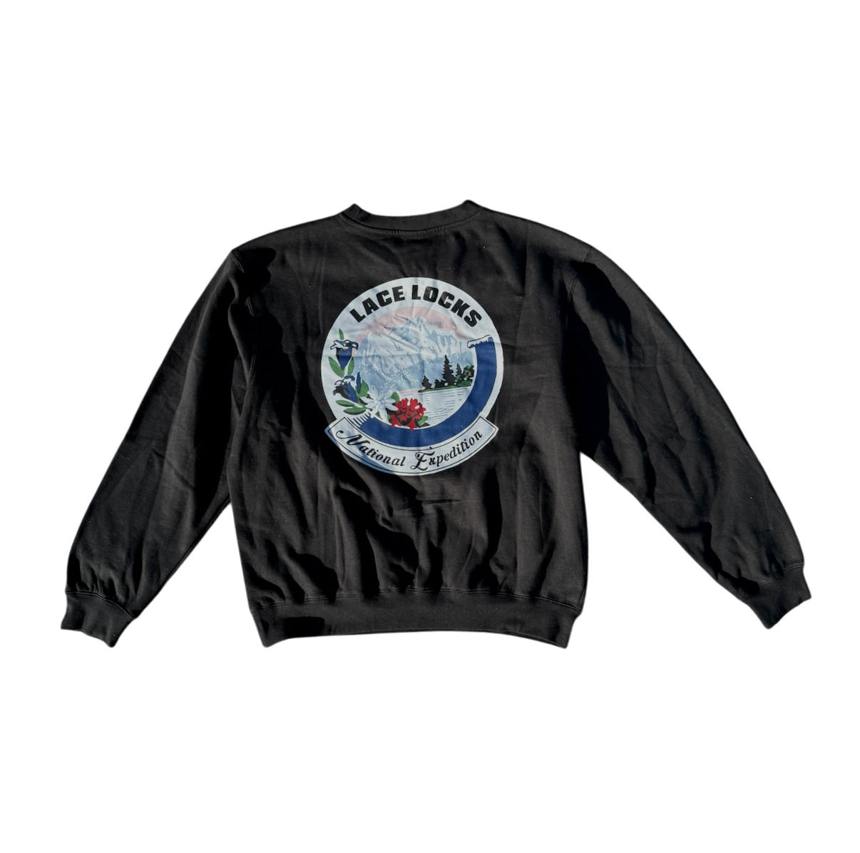 Nat’l Expedition Crewneck (Grey & Black)