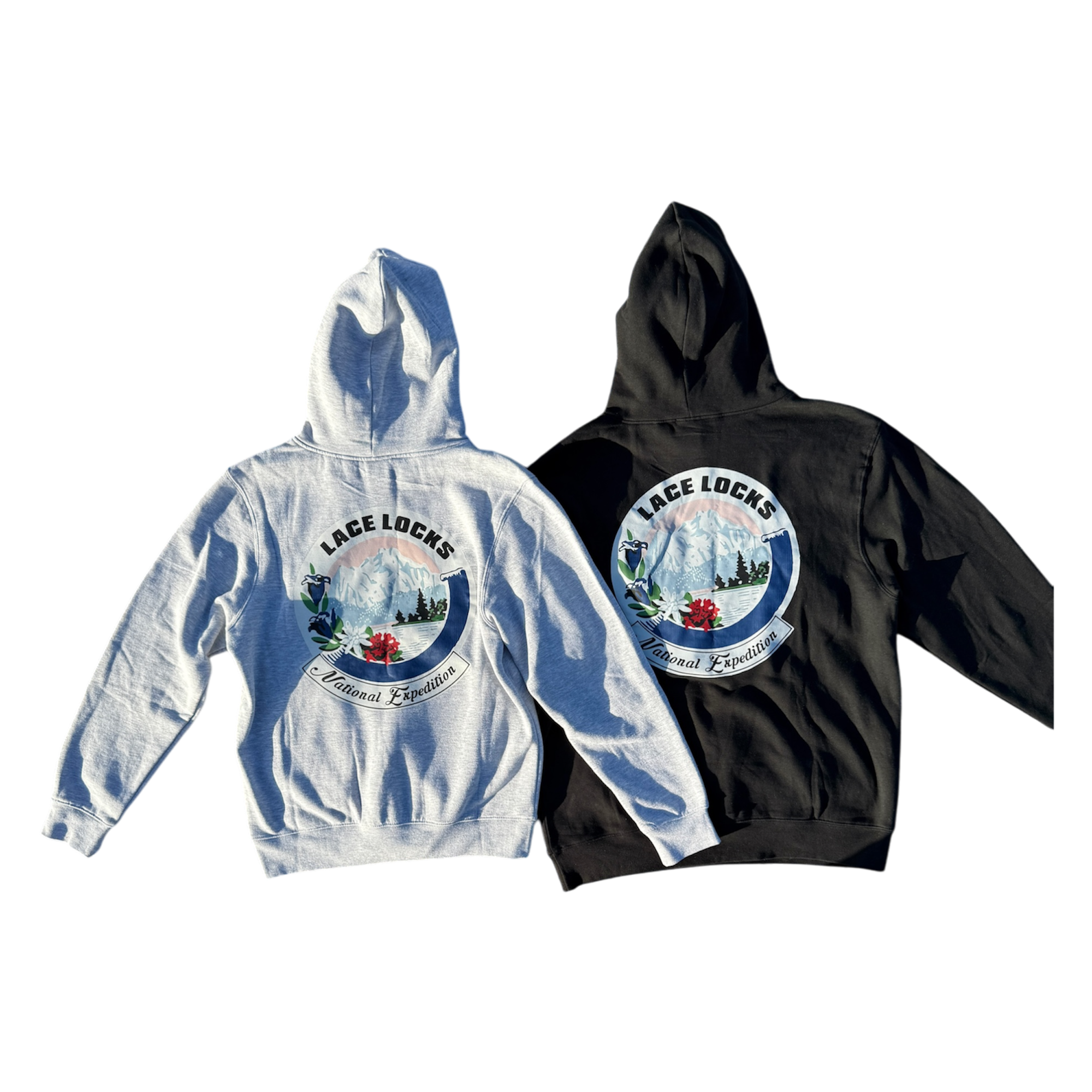 Nat’l Expedition Hoodie (Grey & Black)