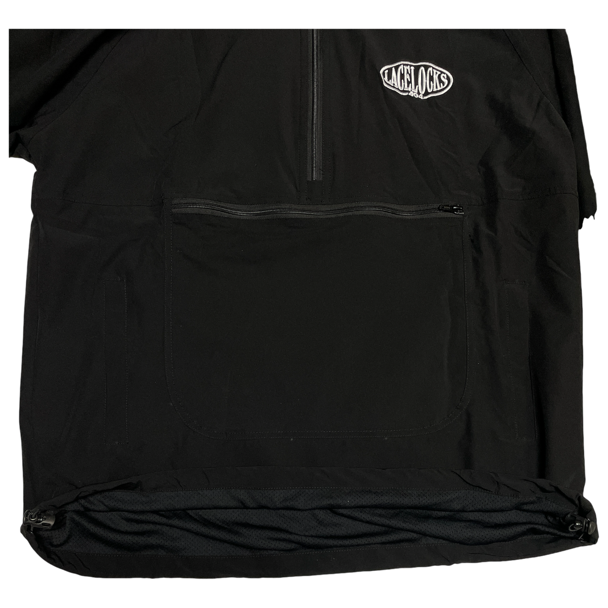 Lacelocks “Oval” Half-Zip (Black)