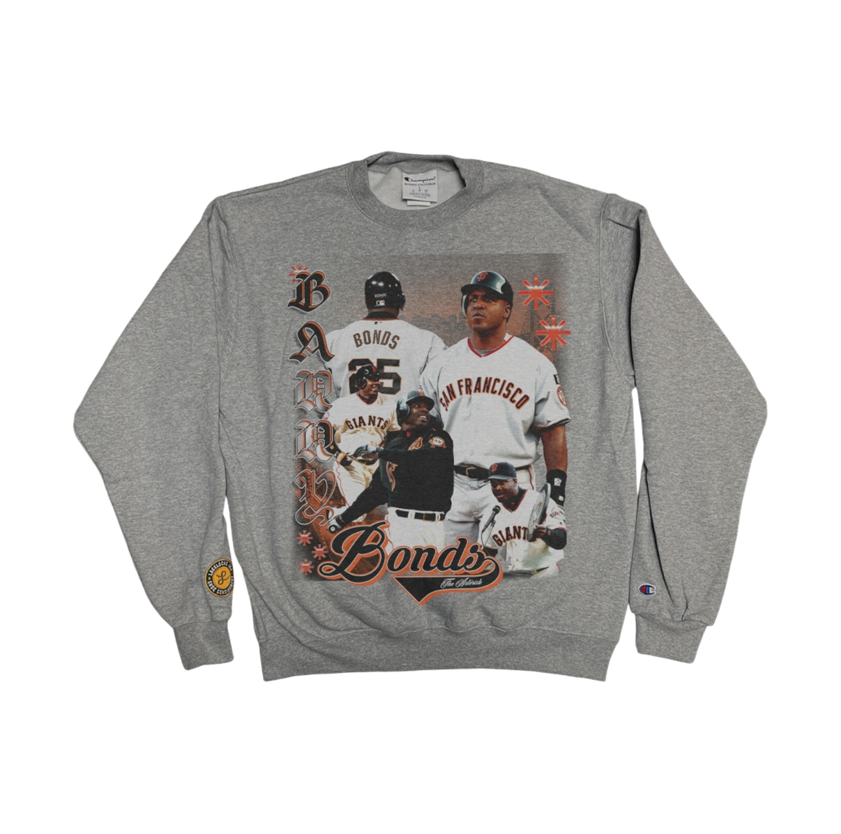 Lacelocks “Bonds” Crewneck (Grey & Black)