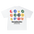Lacelocks Billiards v2 Tee (White & Black)
