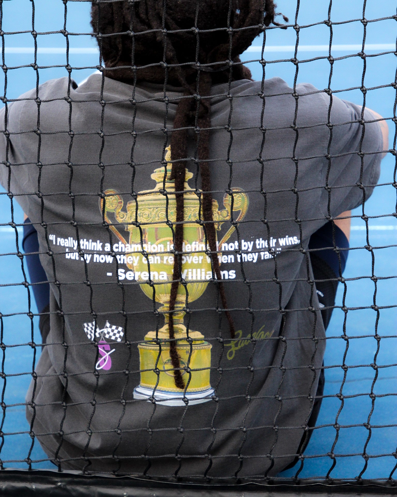LL404 x SS ‘Williams Sisters’ Tee (Ash Black)