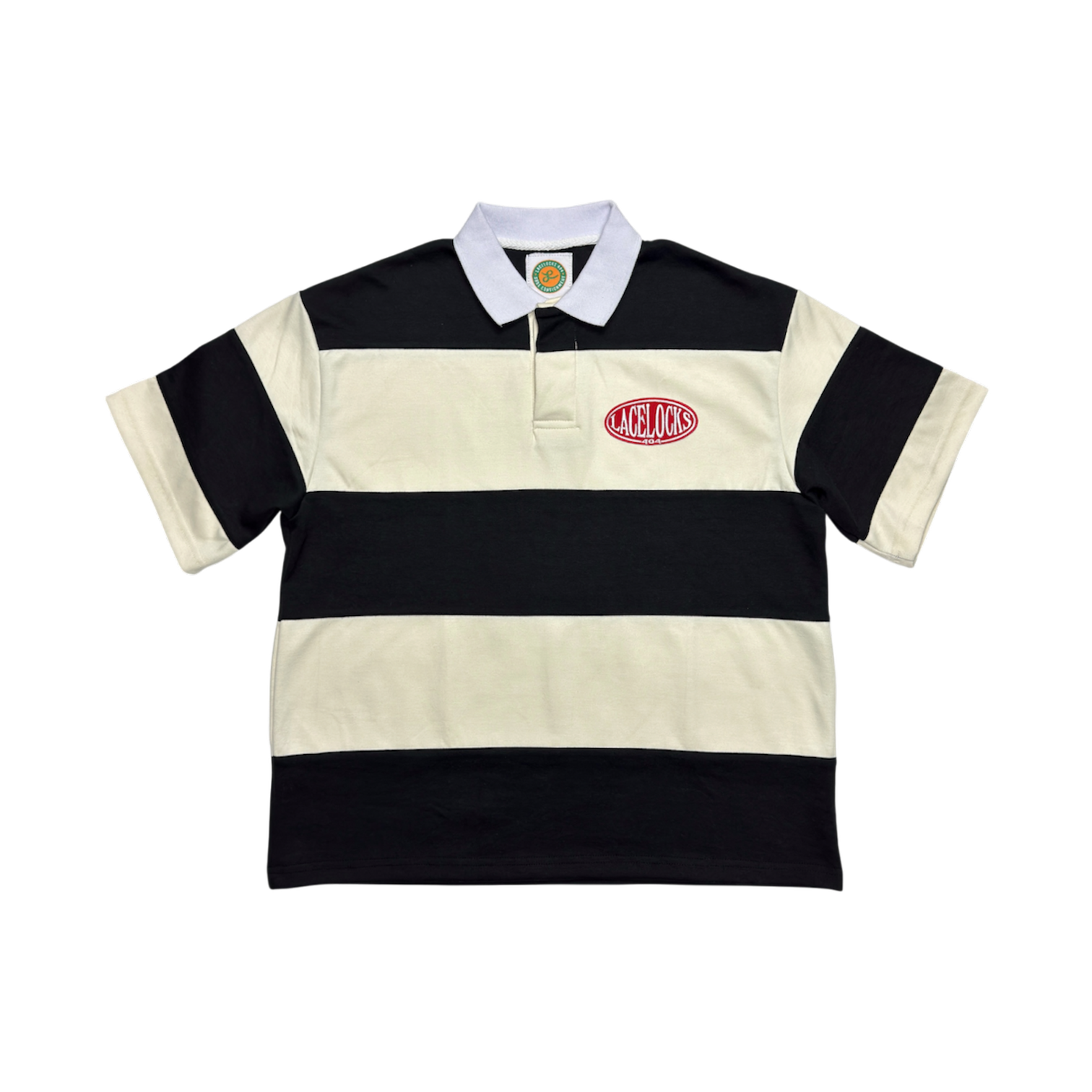 Lacelocks Rugby Polo V2 (Black) Lacelocks Rugby Polo V2 (Black)