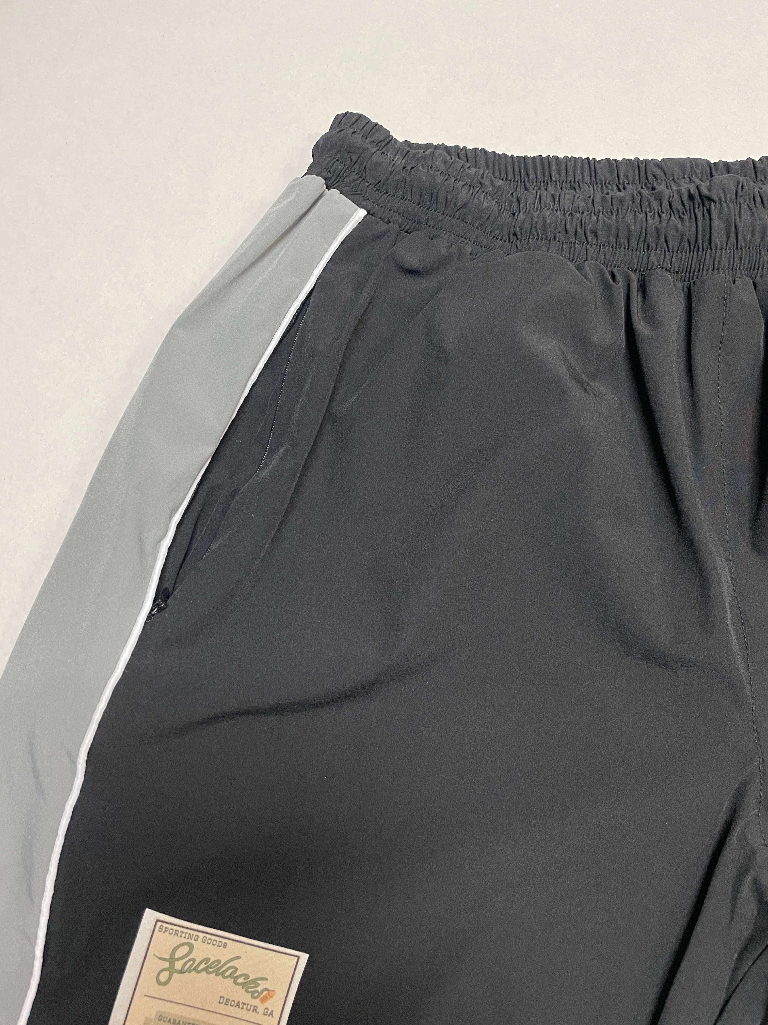 Lacelocks Nylon Shorts (Black)
