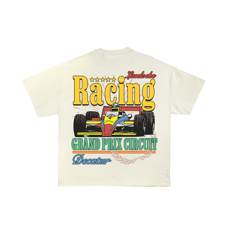 Lacelocks ‘Racing’ Tee v2 (cream)