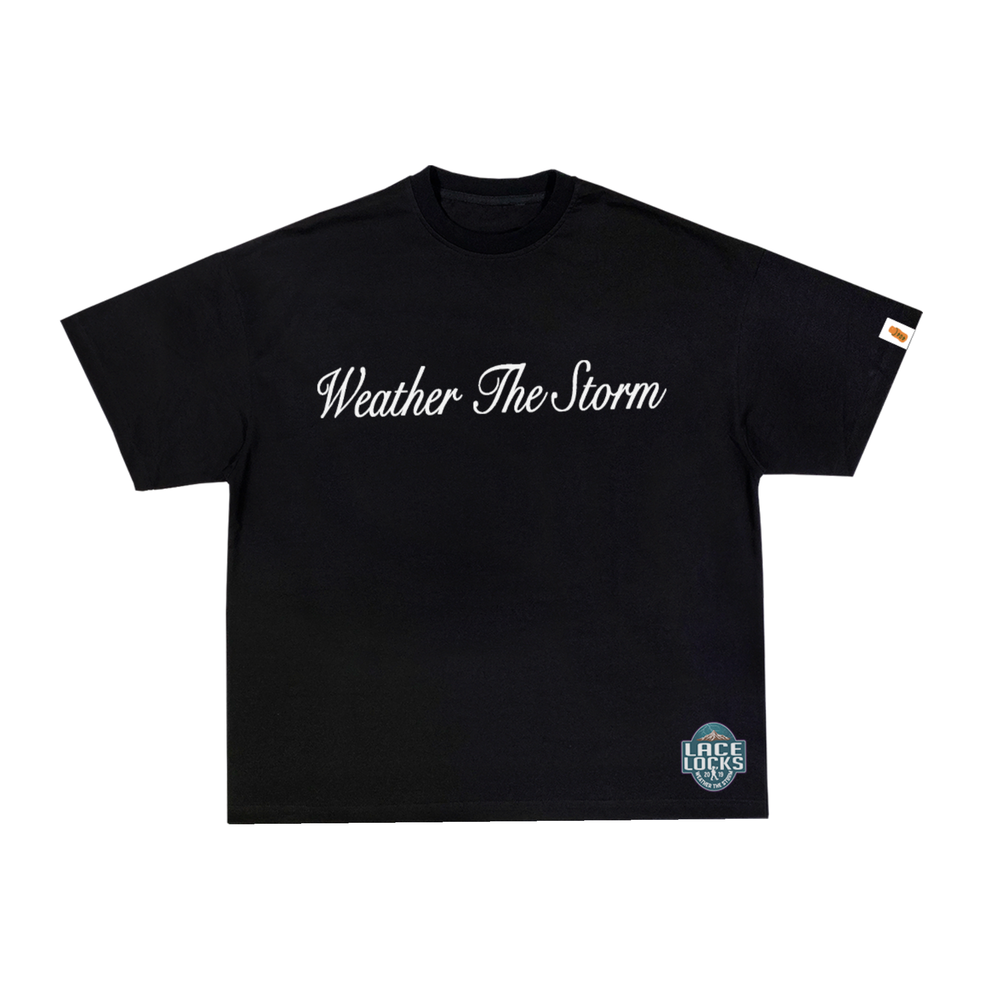 Lacelocks “WTS” Tee v1 (White & Black)