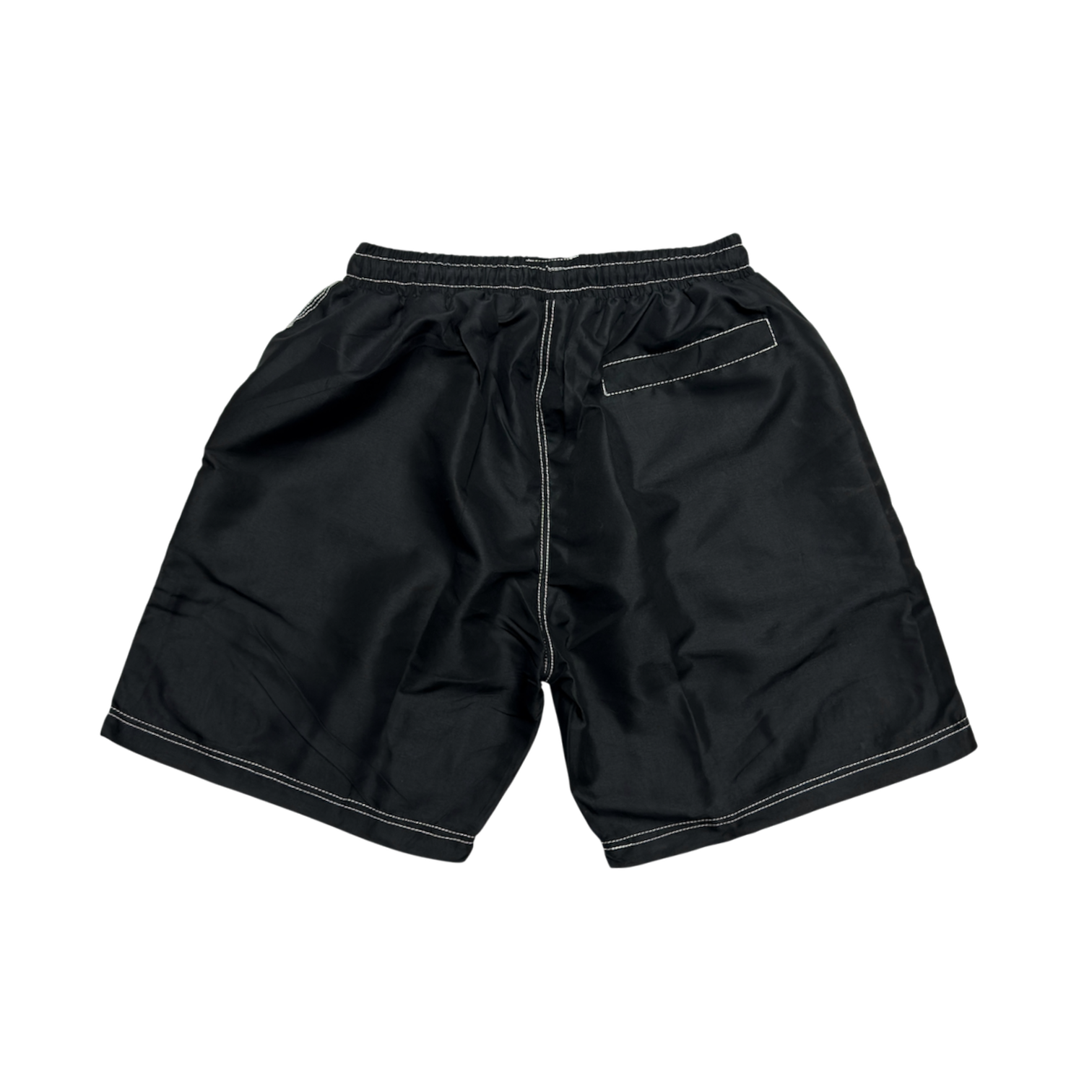 Contrast Stitch Oval Shorts (3 Colors)