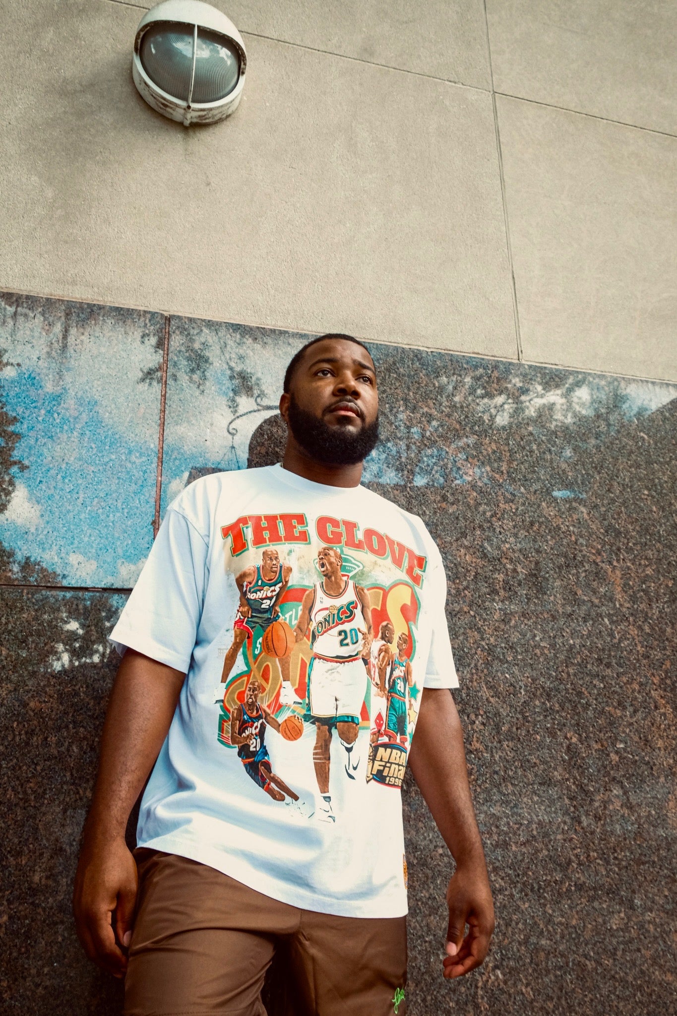 Lacelocks ‘The Glove’ Tee (White)