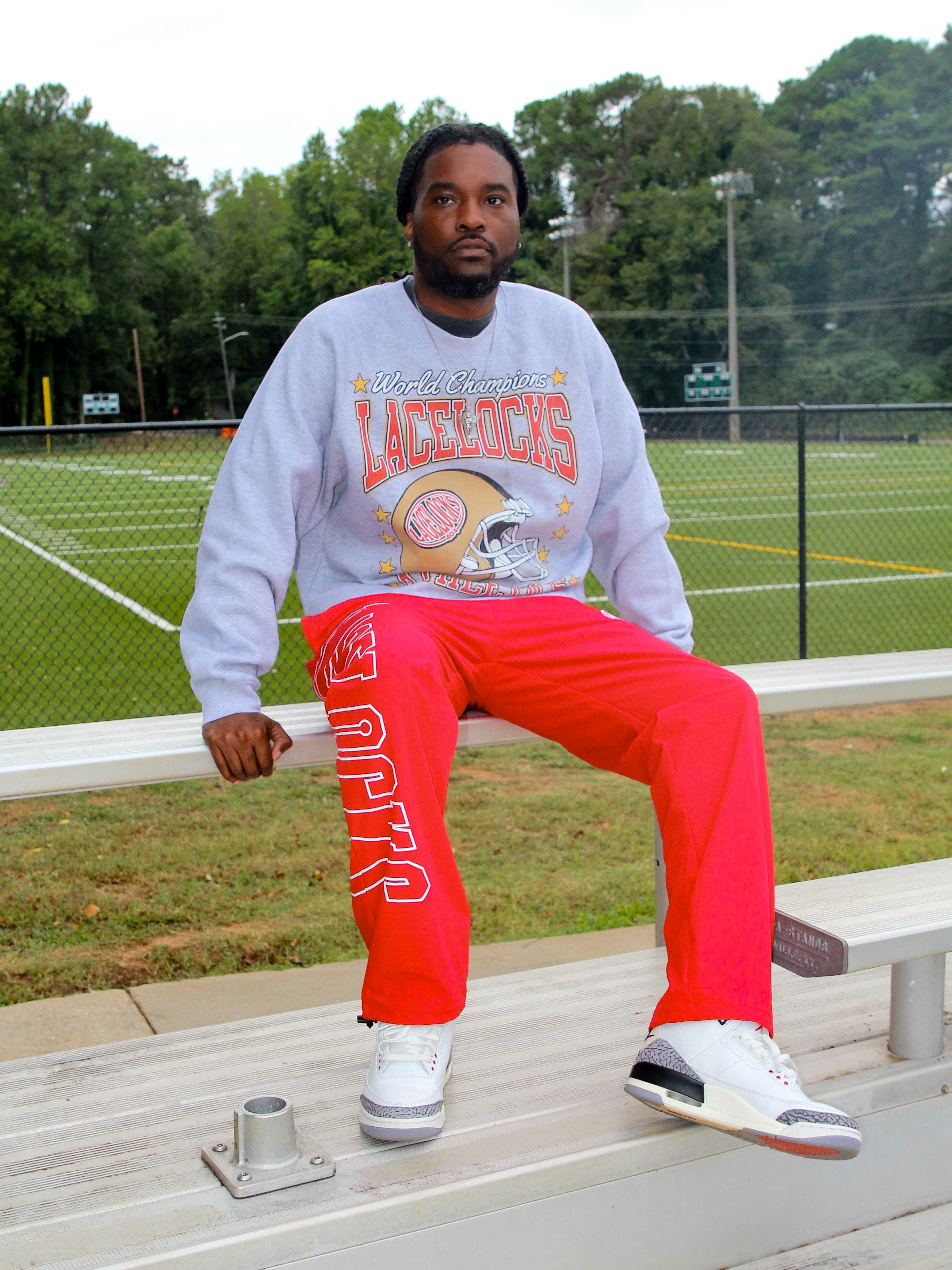 Lacelocks ‘Oval Helmet’ Crewneck (SF)