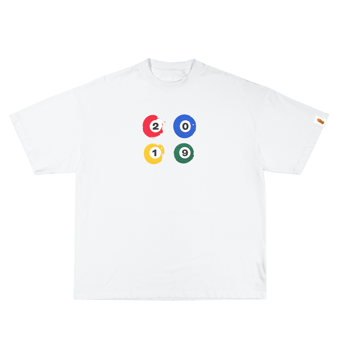 Lacelocks Billiards v2 Tee (White)