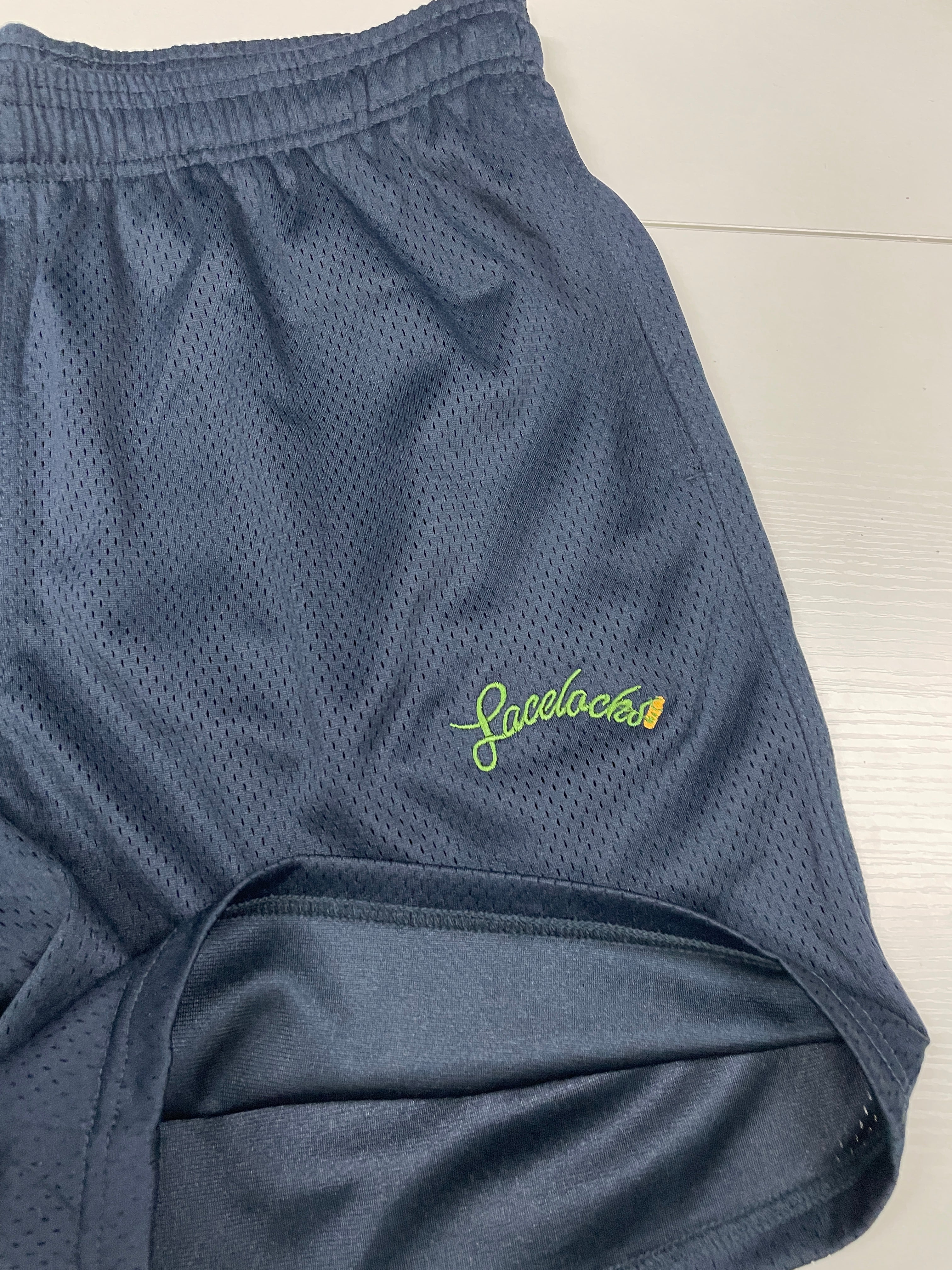 Lacelocks ‘Staple’ Mesh Shorts (Navy)