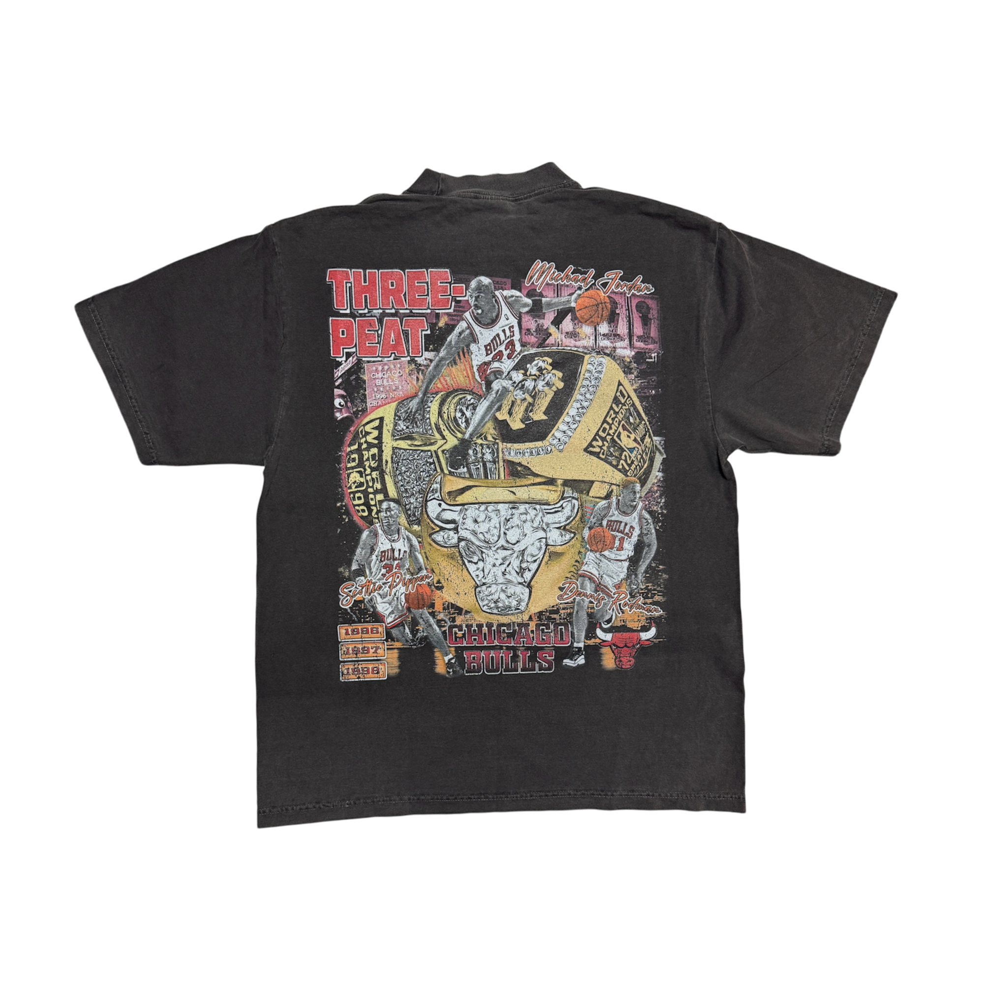 Lacelocks ‘Big 3’ Tee (Vintage Black)