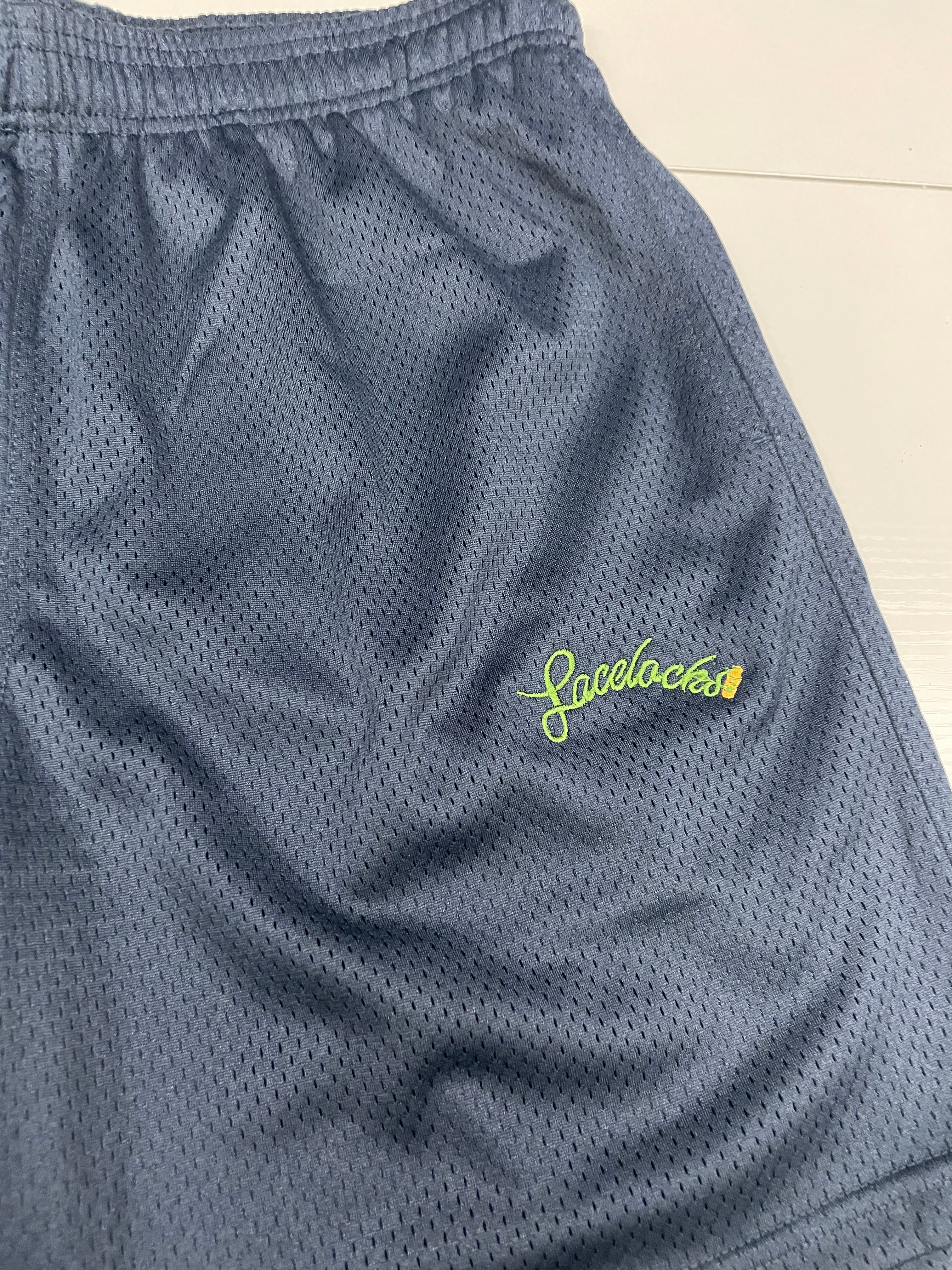 Lacelocks ‘Staple’ Mesh Shorts (Navy)