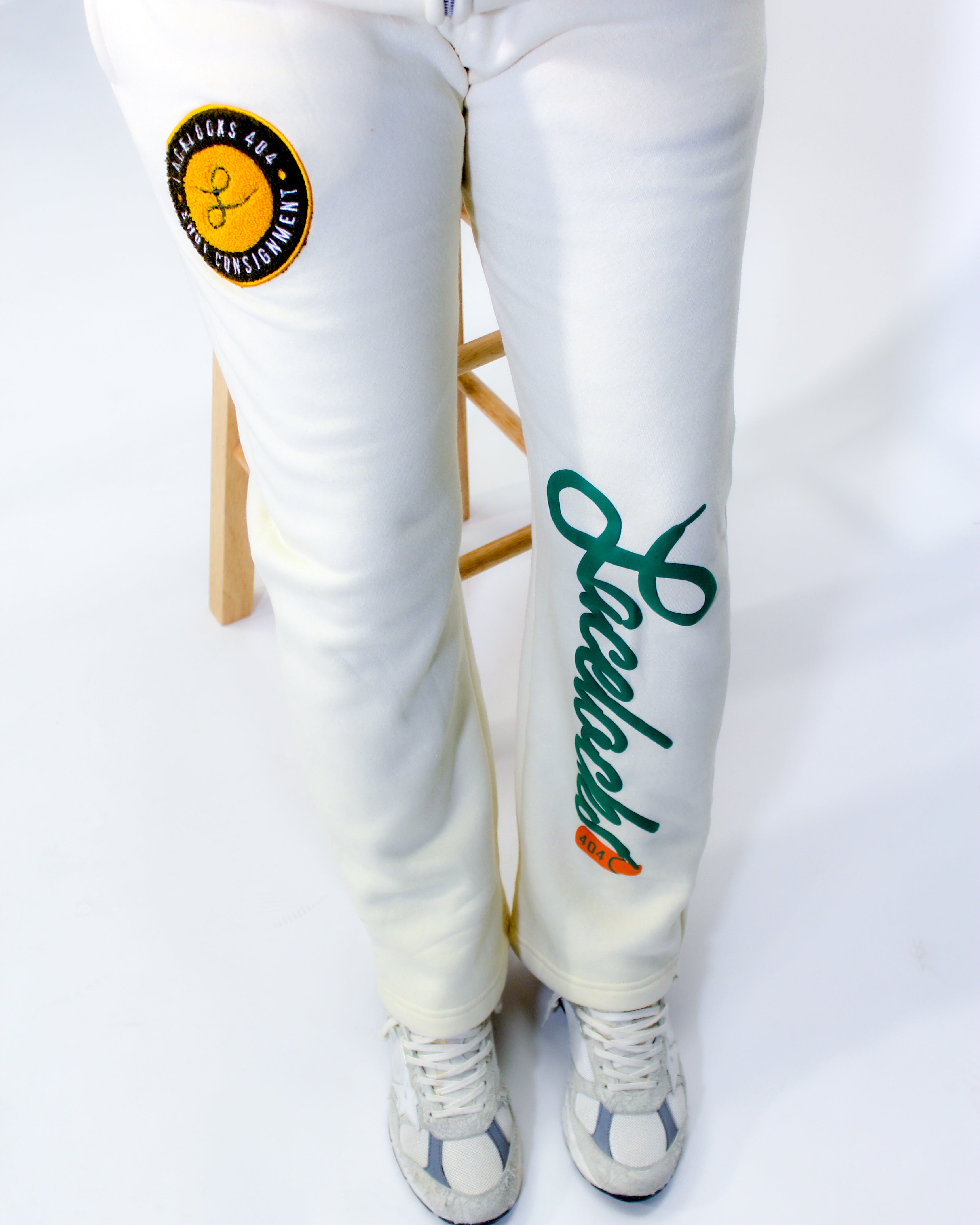 Lacelocks "Signature" Sweatpants v2 (Cream)
