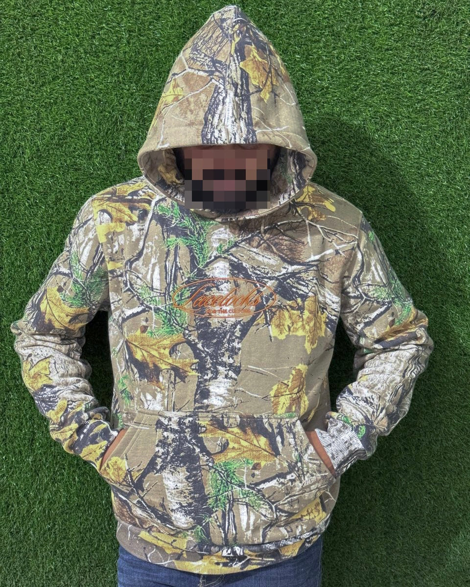 ‘Culture Oval’ Tree Camo Hoodie
