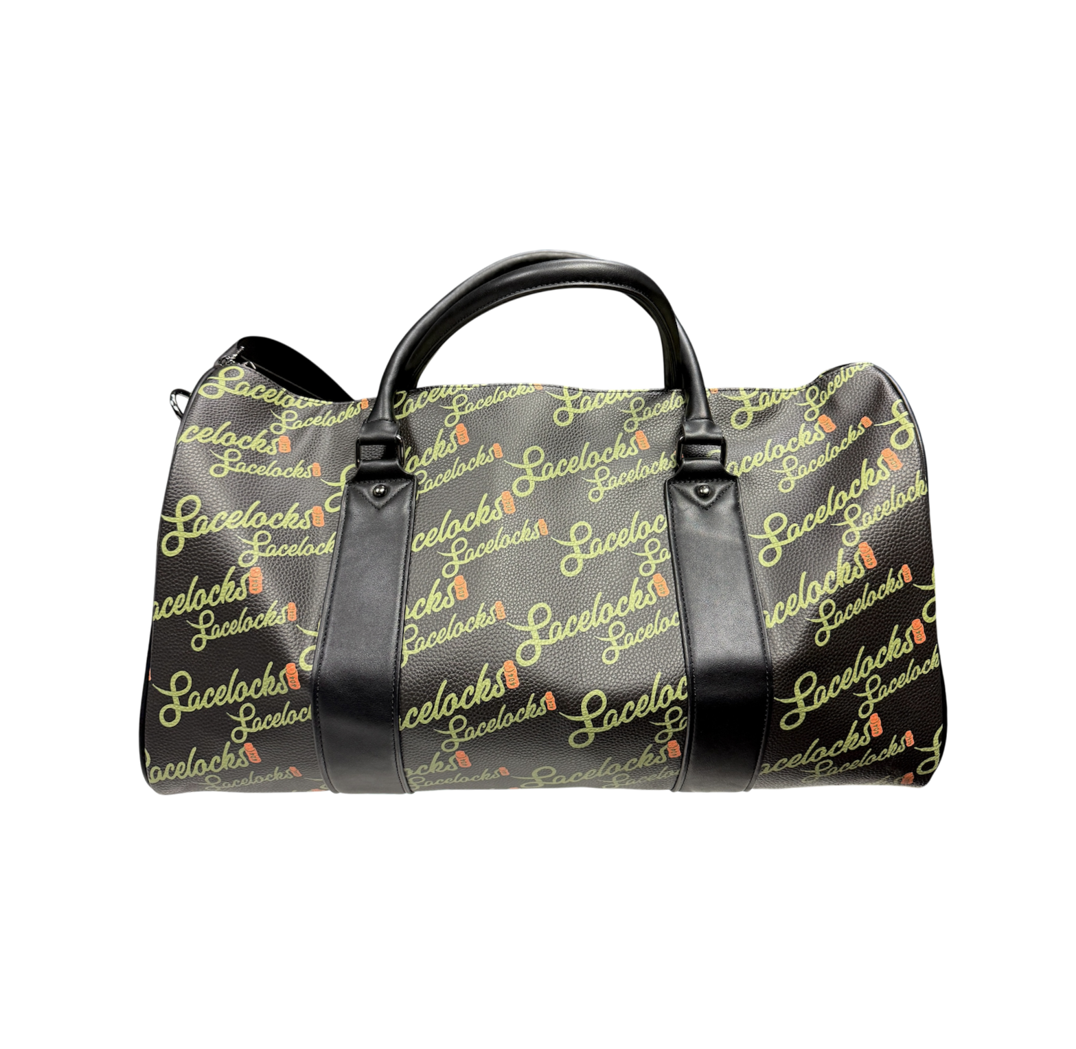 Lacelocks Leather Duffle Bag