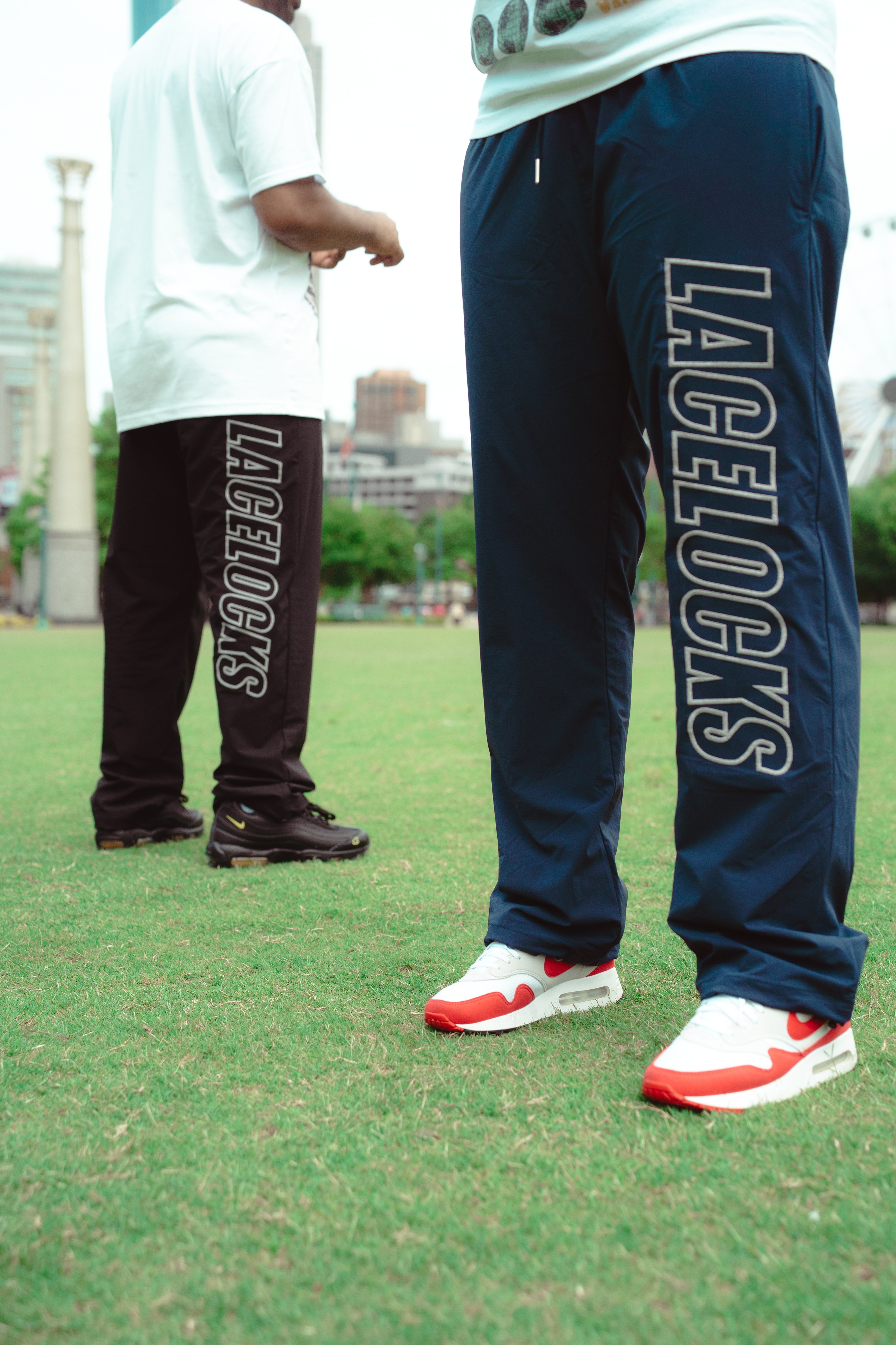 ‘Everyday’ Nylon Trackpants (Navy)