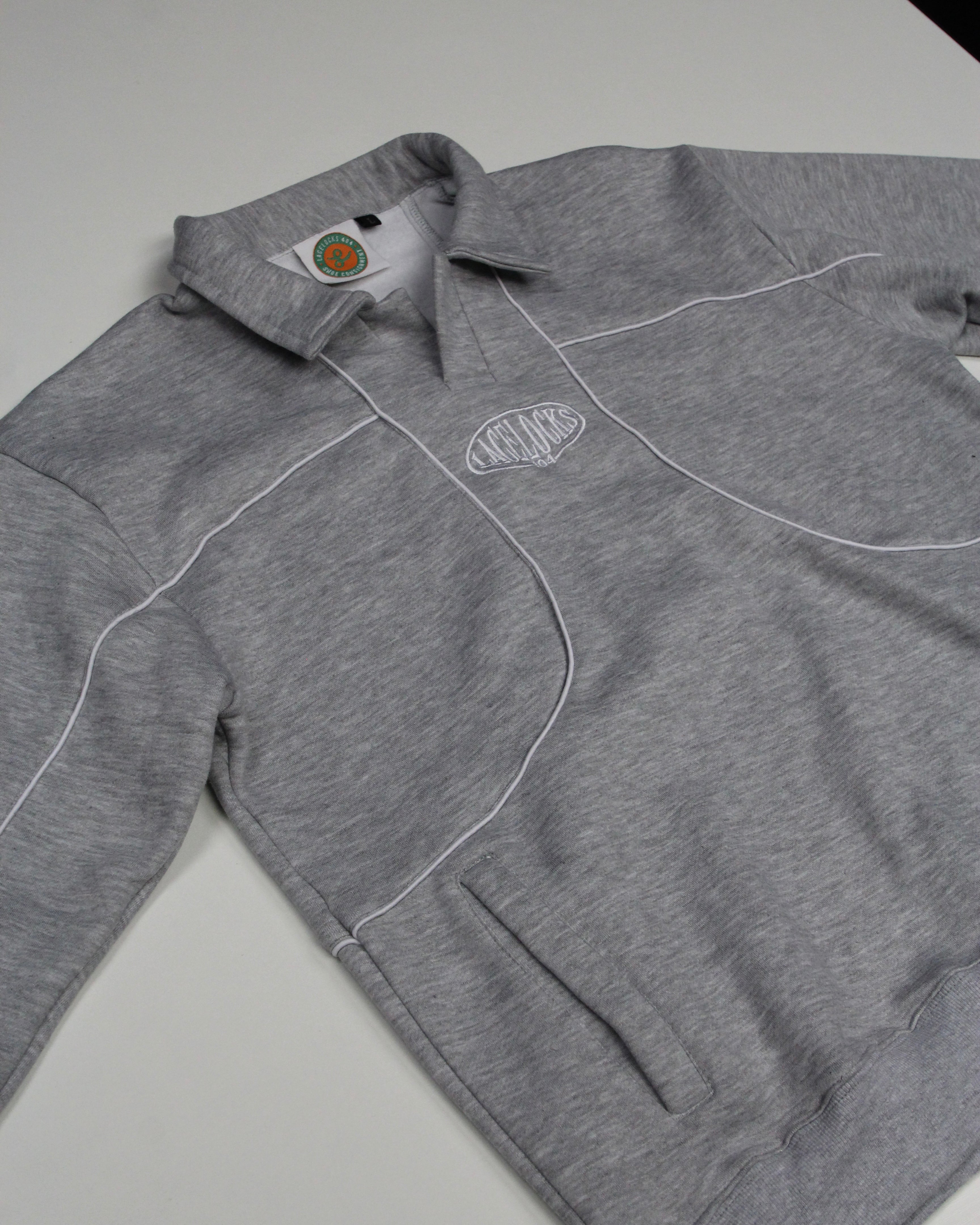 Lacelocks Oval Crewneck (Grey)