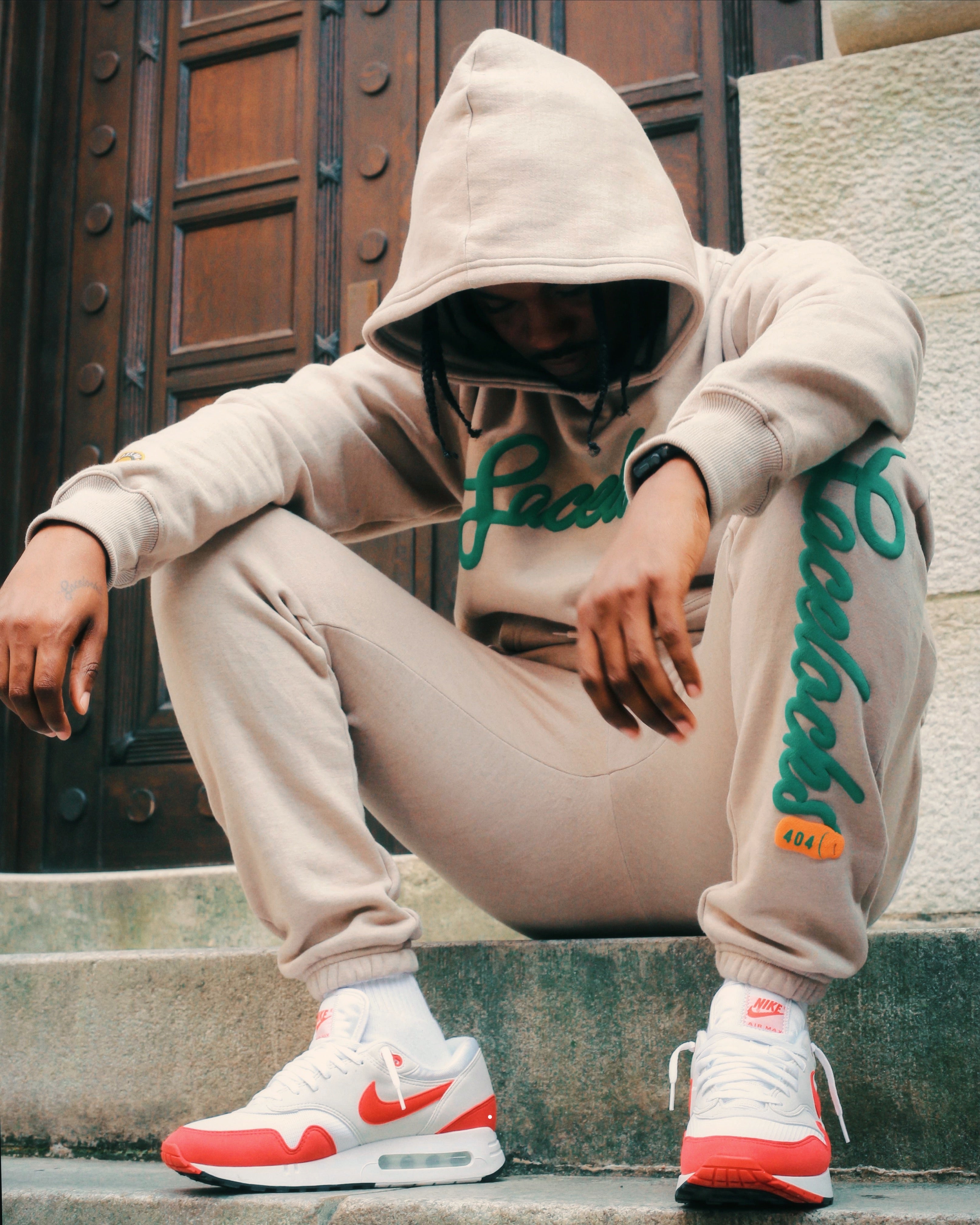 Lacelocks "Signature" Hoodie (Sand)