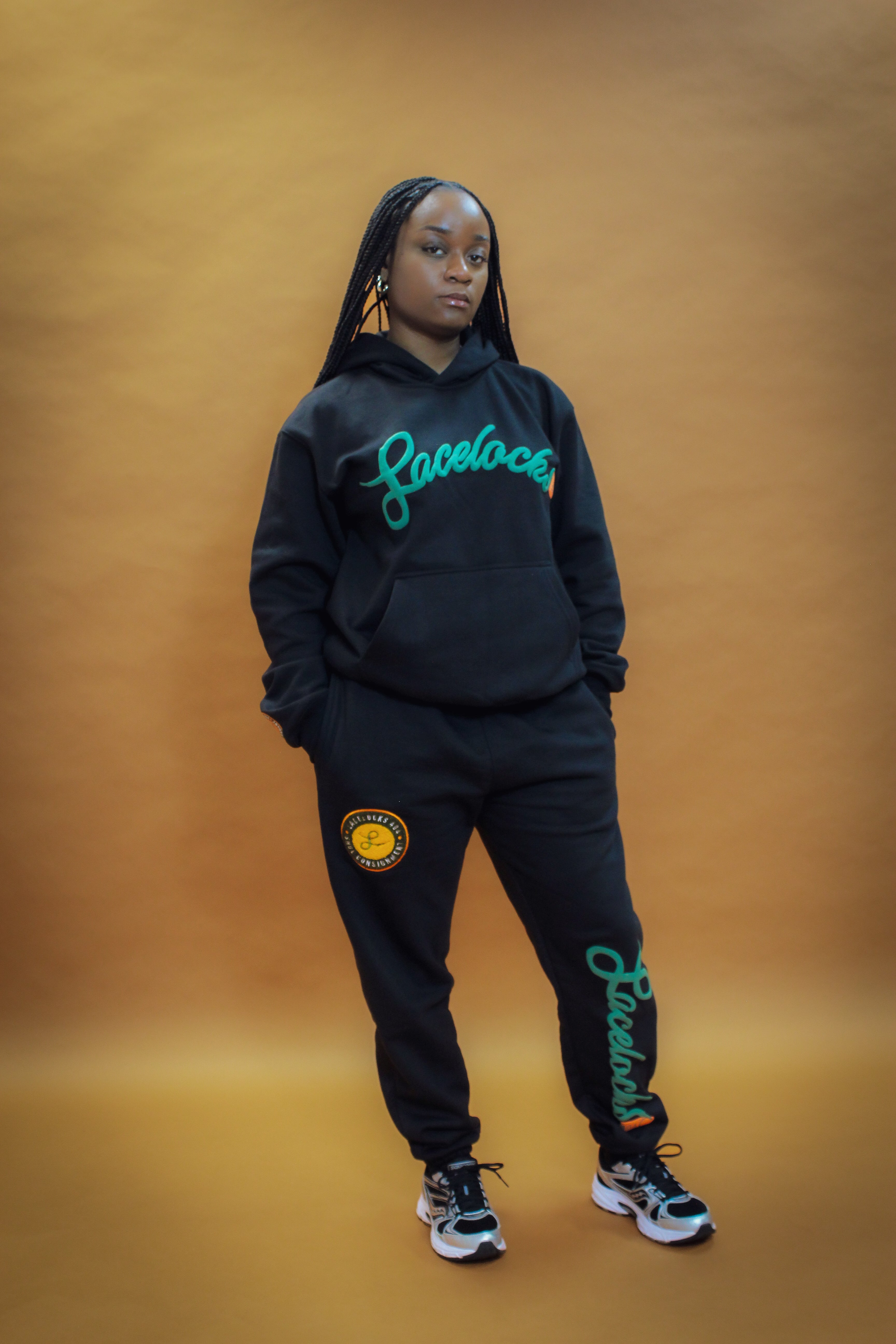 Lacelocks "Signature" Sweatpants (Black)