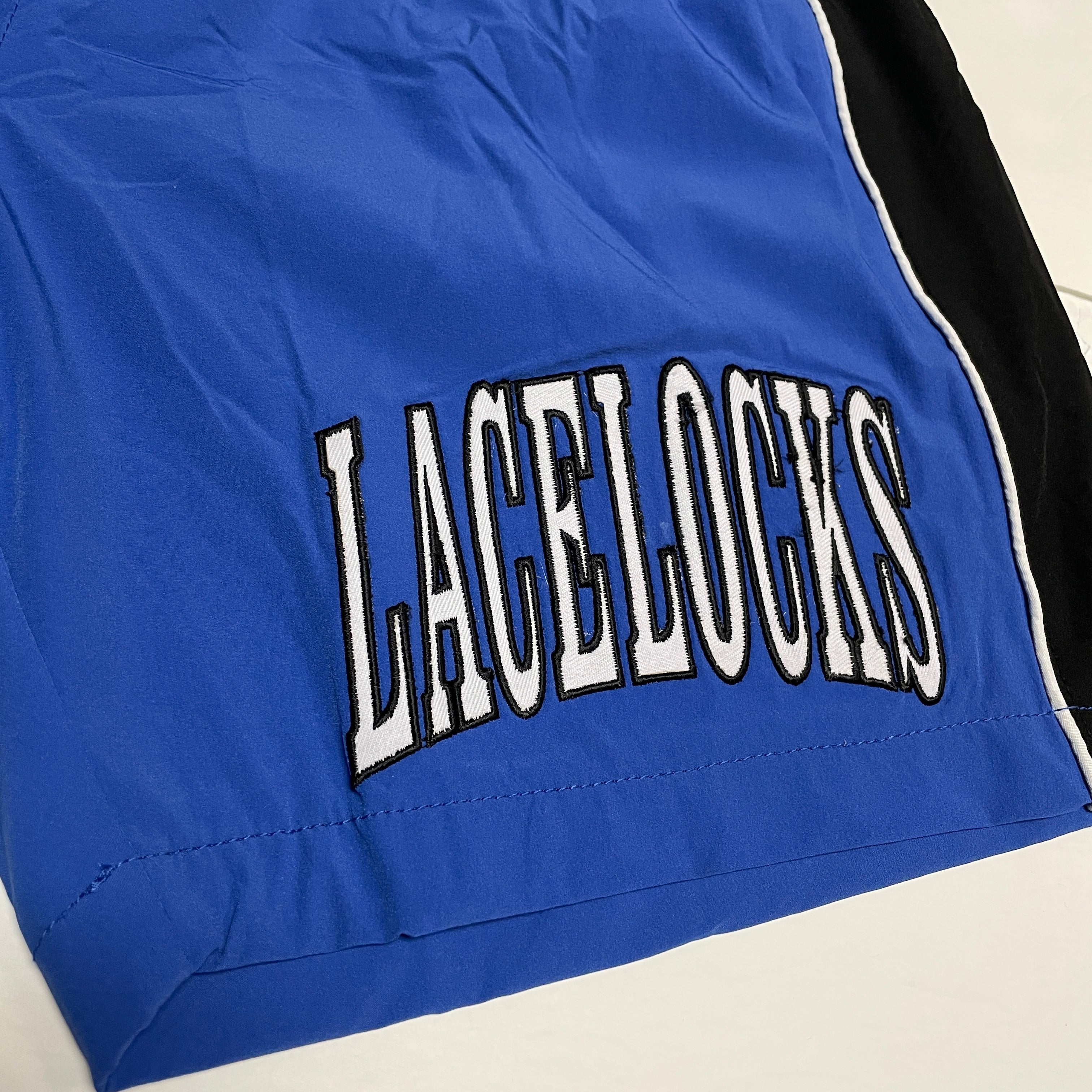 Lacelocks Nylon Shorts (Royal)
