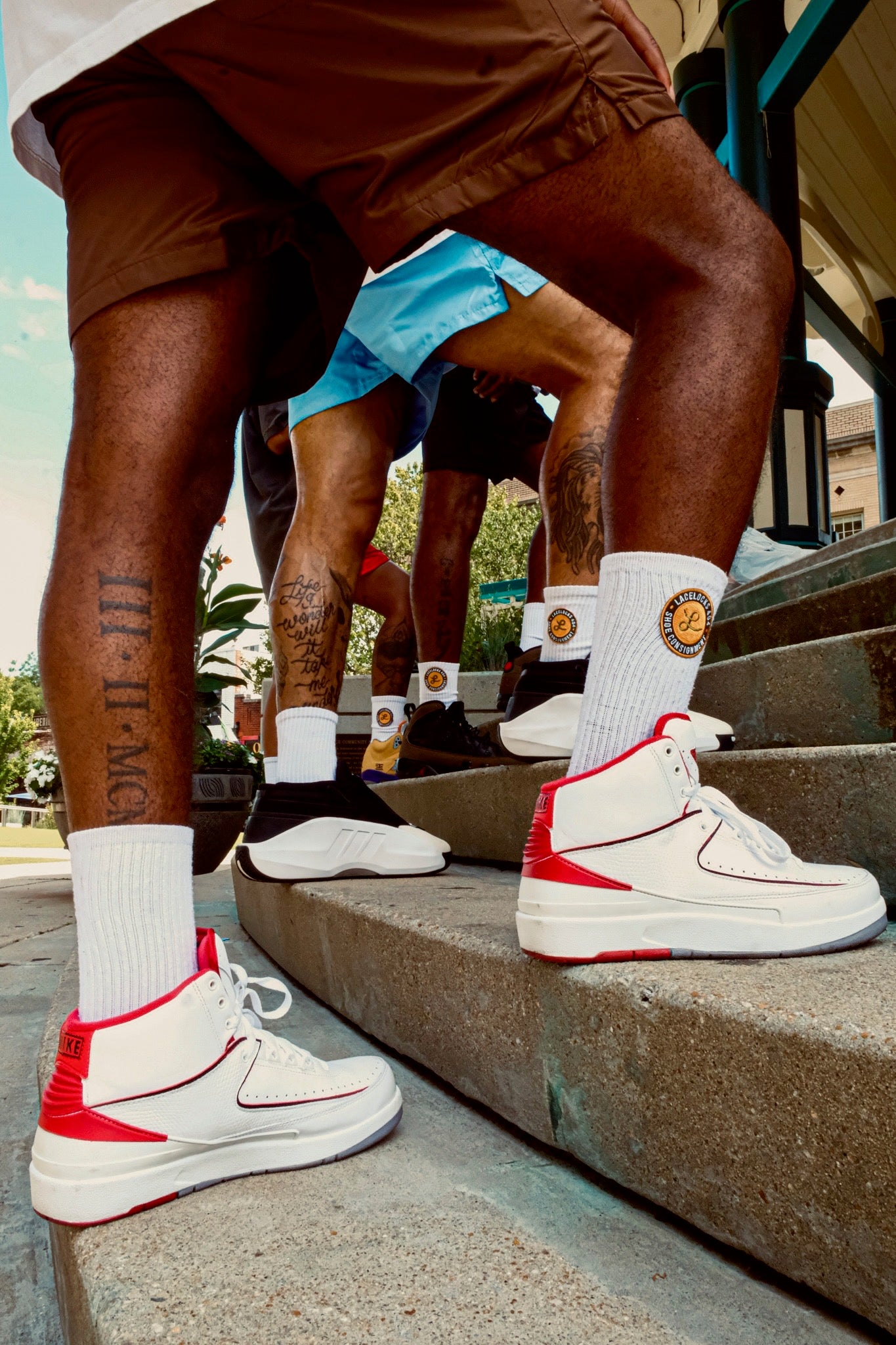 Lacelocks ‘OG Patch’ Socks (Crew)