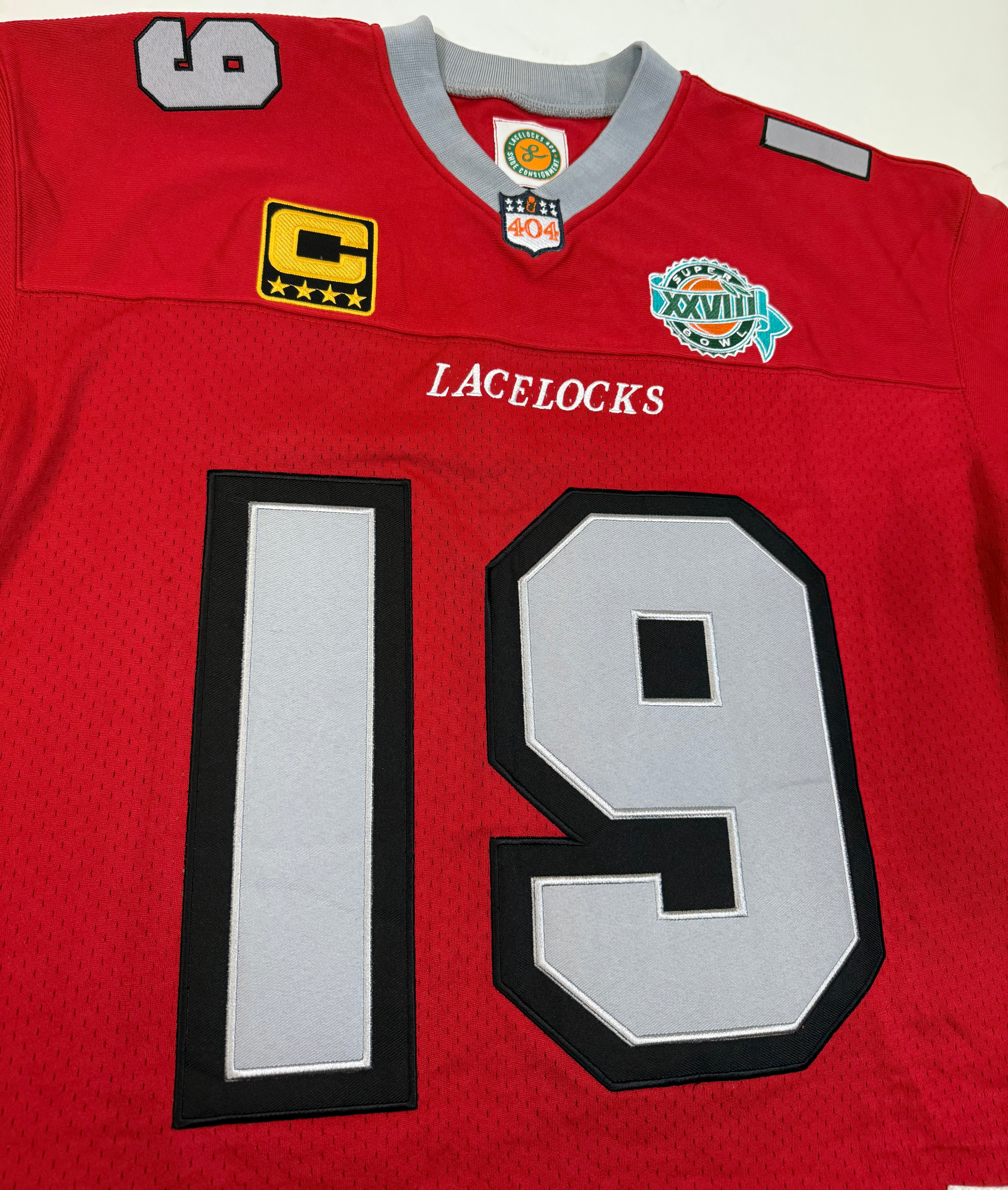 Lacelocks ‘Game Day’ Jersey (Red)
