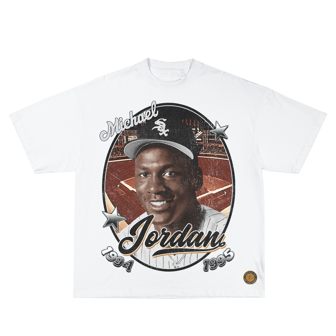 Lacelocks ‘Jordan’ Tee (Vintage Black & White)
