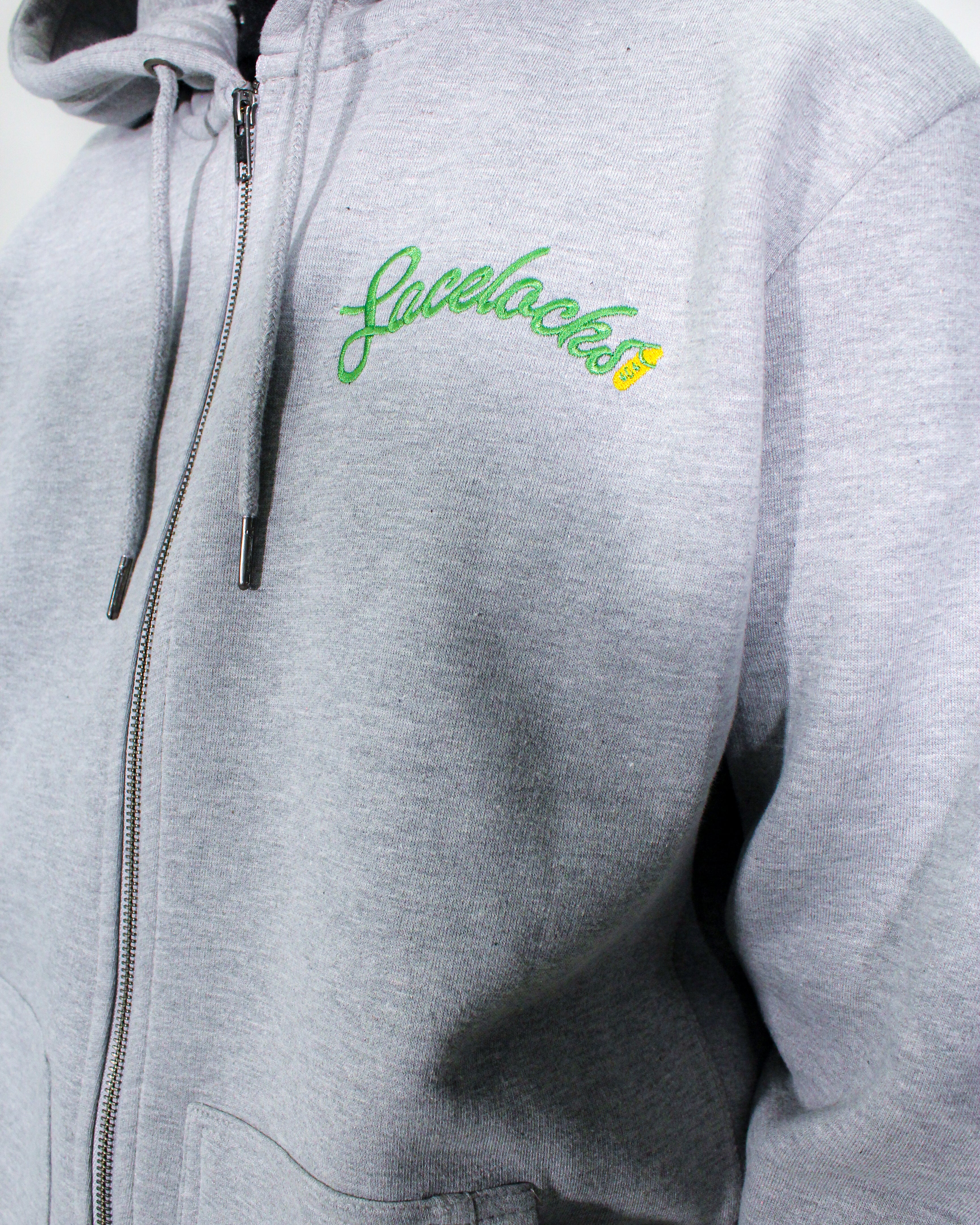 Lacelocks ‘Essential’ Zip-Up (Grey)