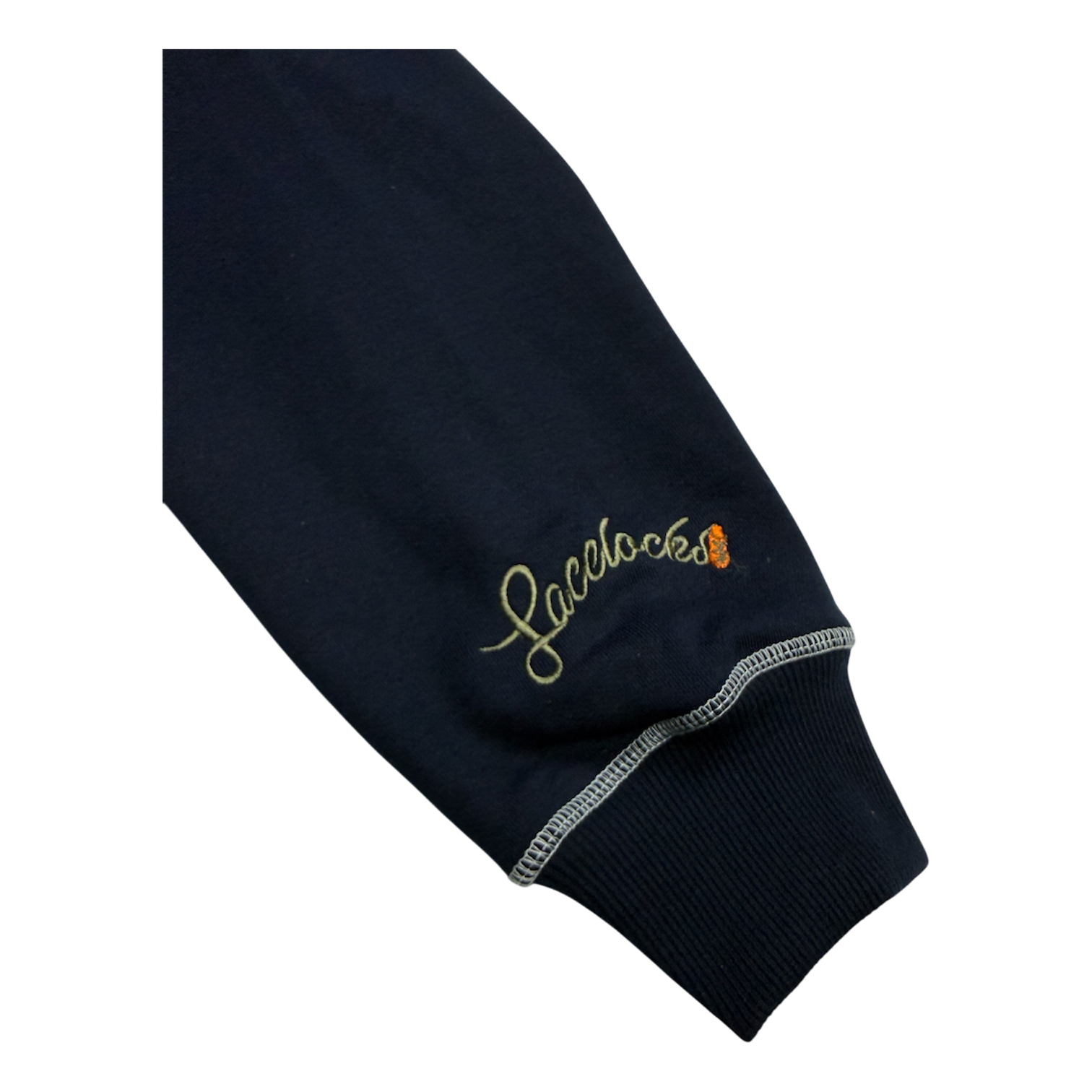 Contrast Stitch Crewneck (Navy)