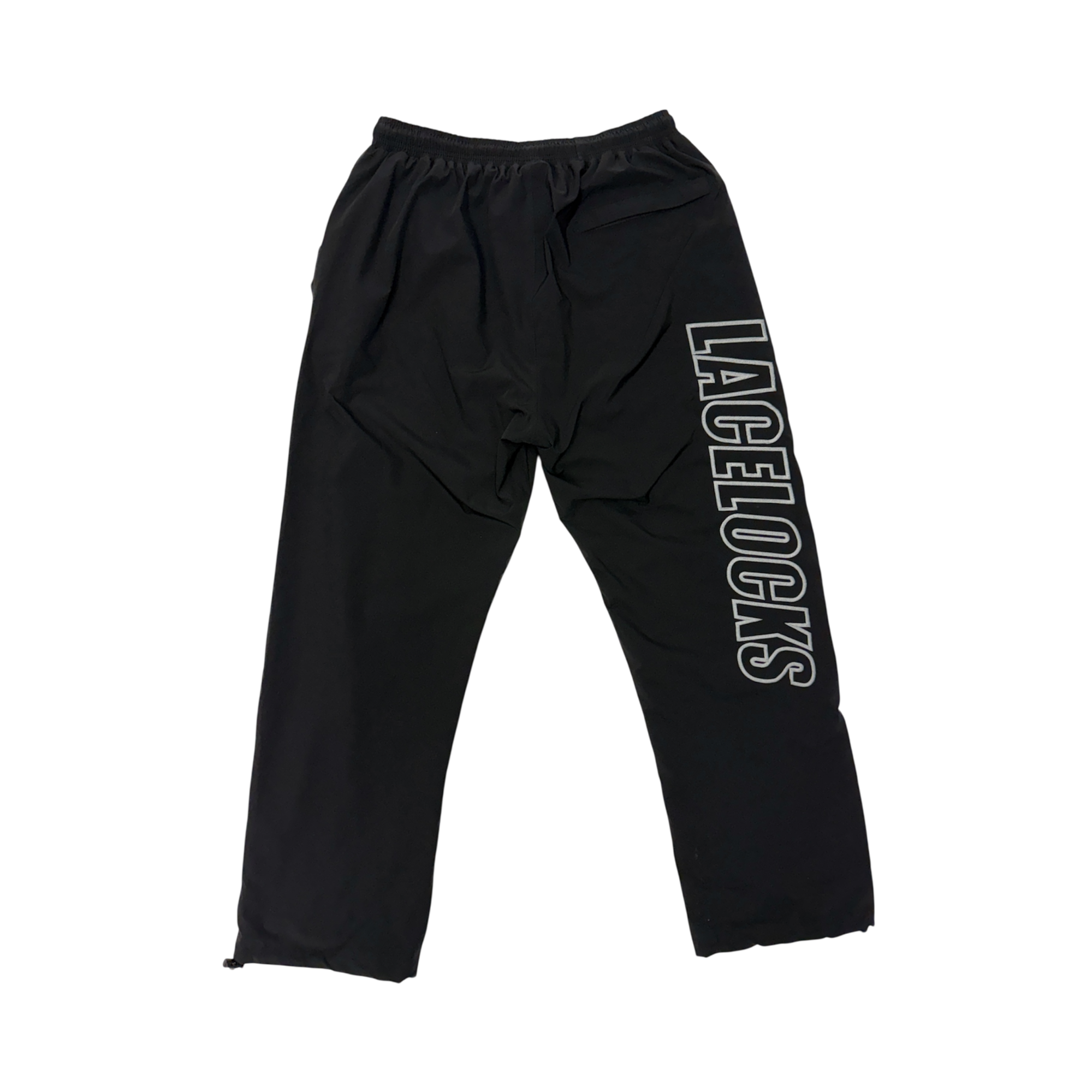 ‘Everyday’ Nylon Trackpants (Black)