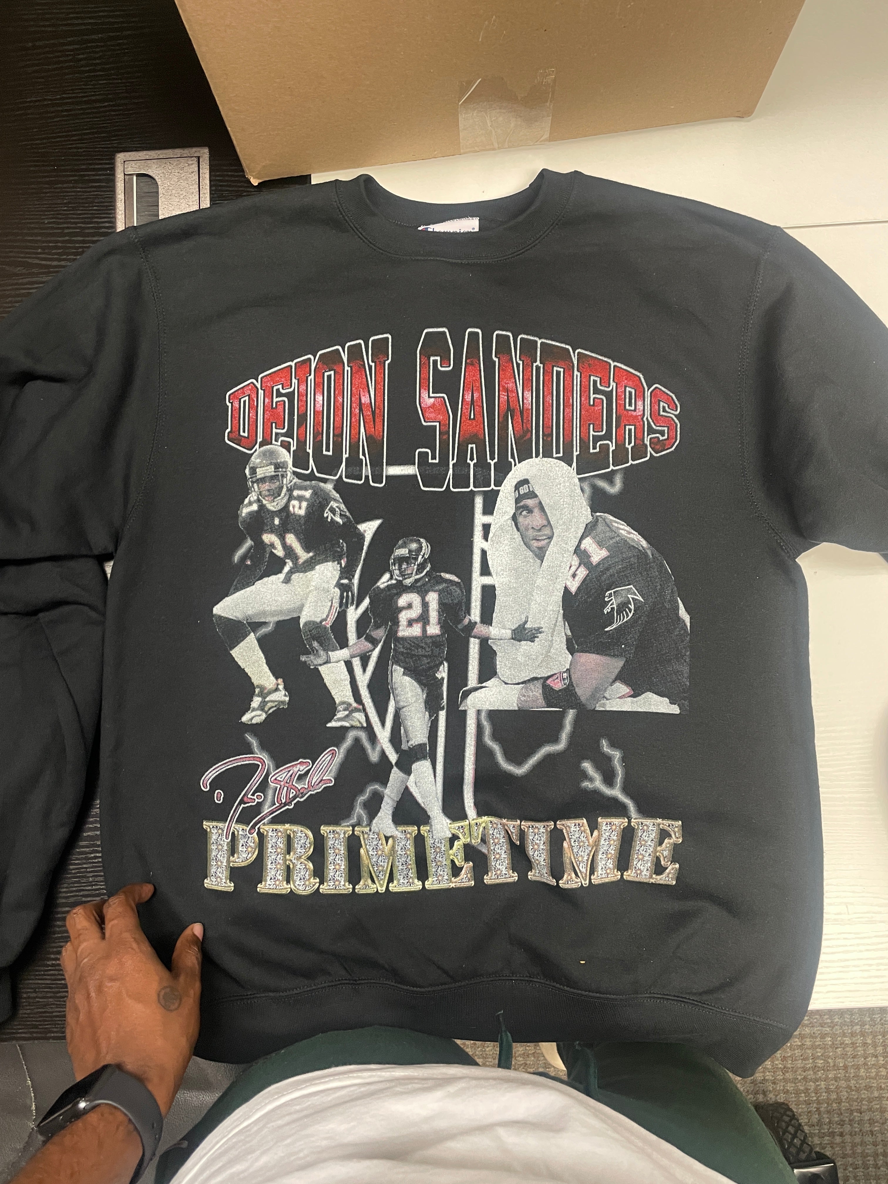 Lacelocks ‘Prime Time’ Falcons Crewneck